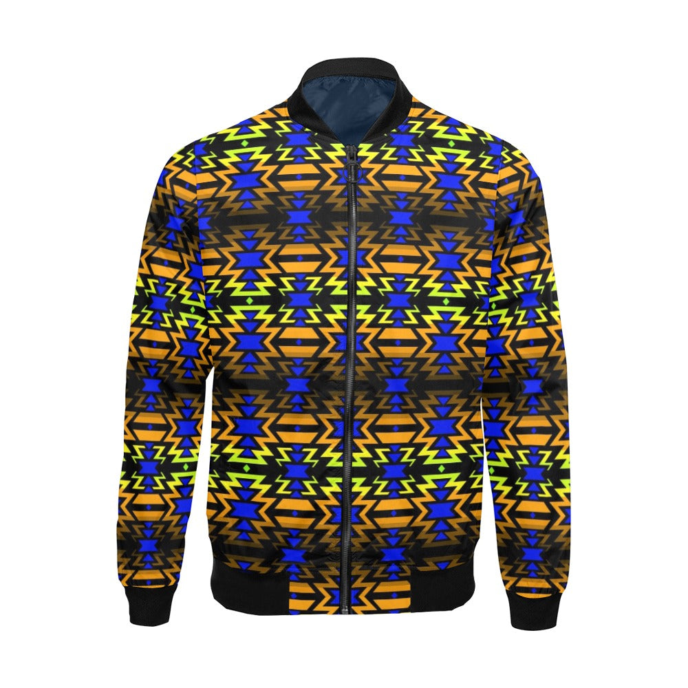 Black Fire Midsummer Nights Bomber Jacket for Men