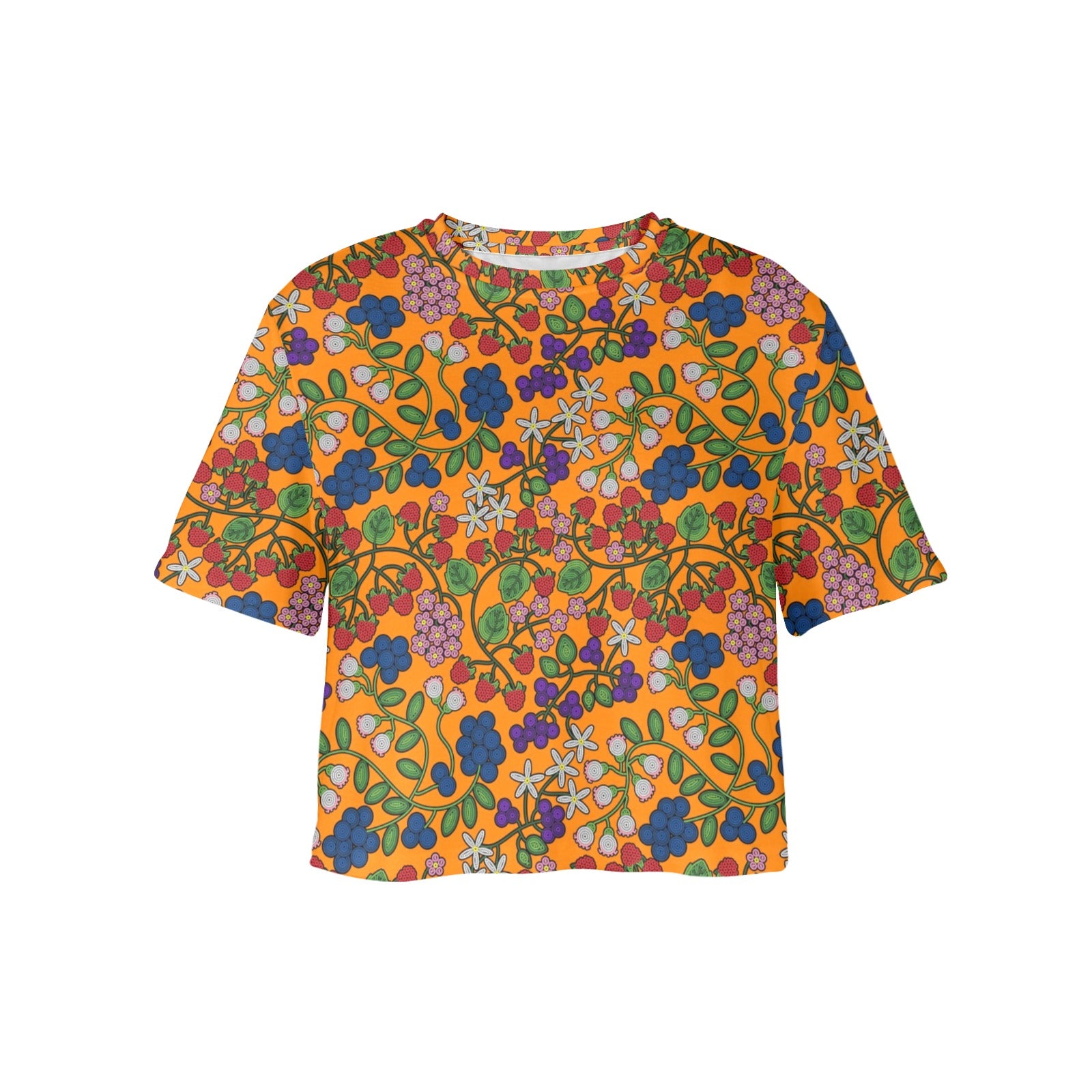 Takwakin Harvest Carrot Women's Cropped T-shirt