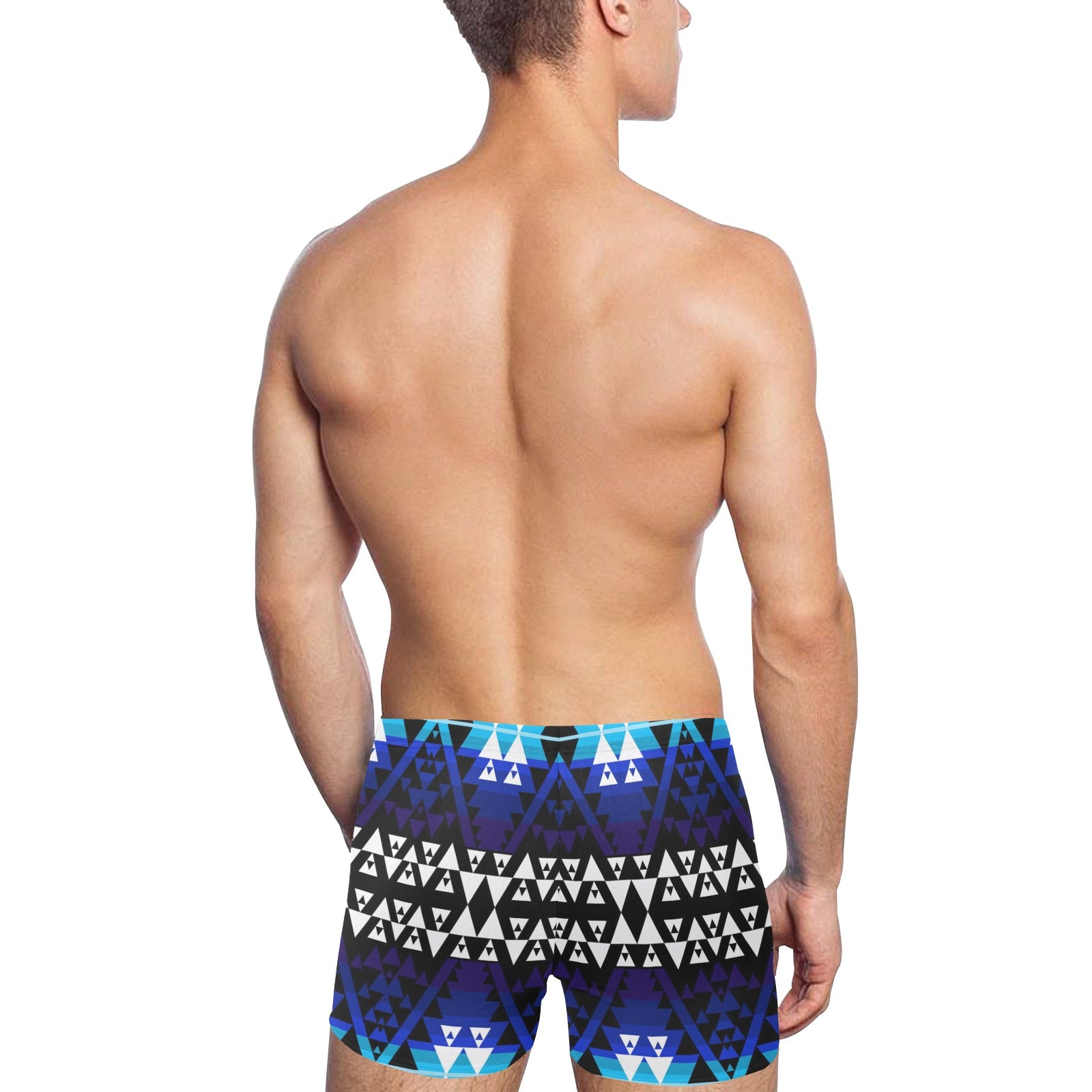 Writing on Stone Night Watch Men's Swimming Trunks