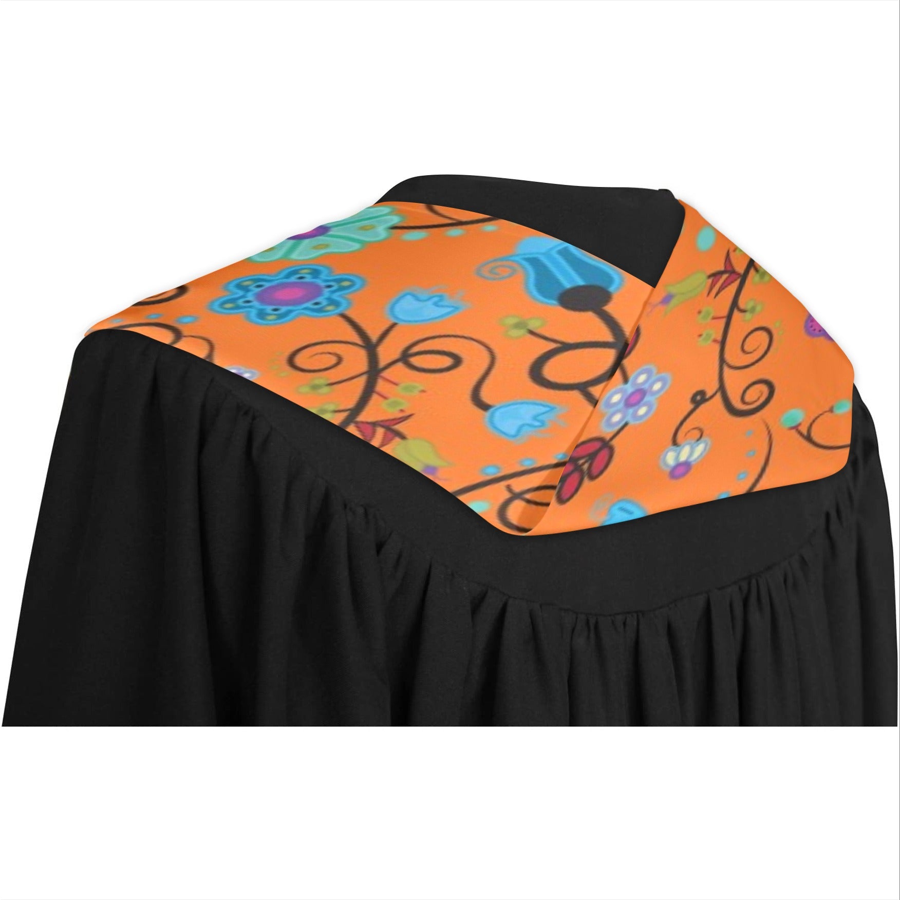 Nipin Blossom Carrot Graduation Stole