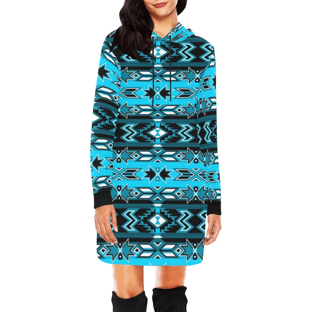 Northern Journey Hoodie Dress