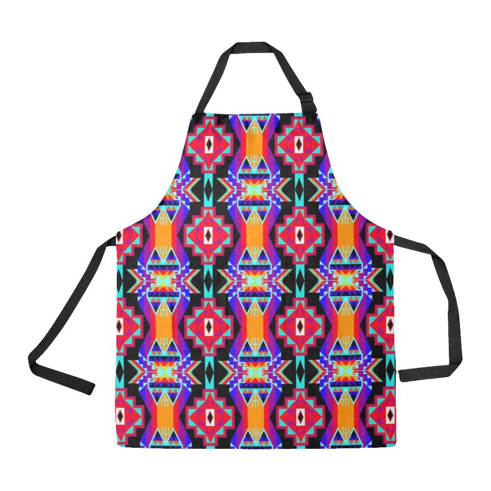 Fancy Bustle All Over Print Apron All Over Print Apron e-joyer 