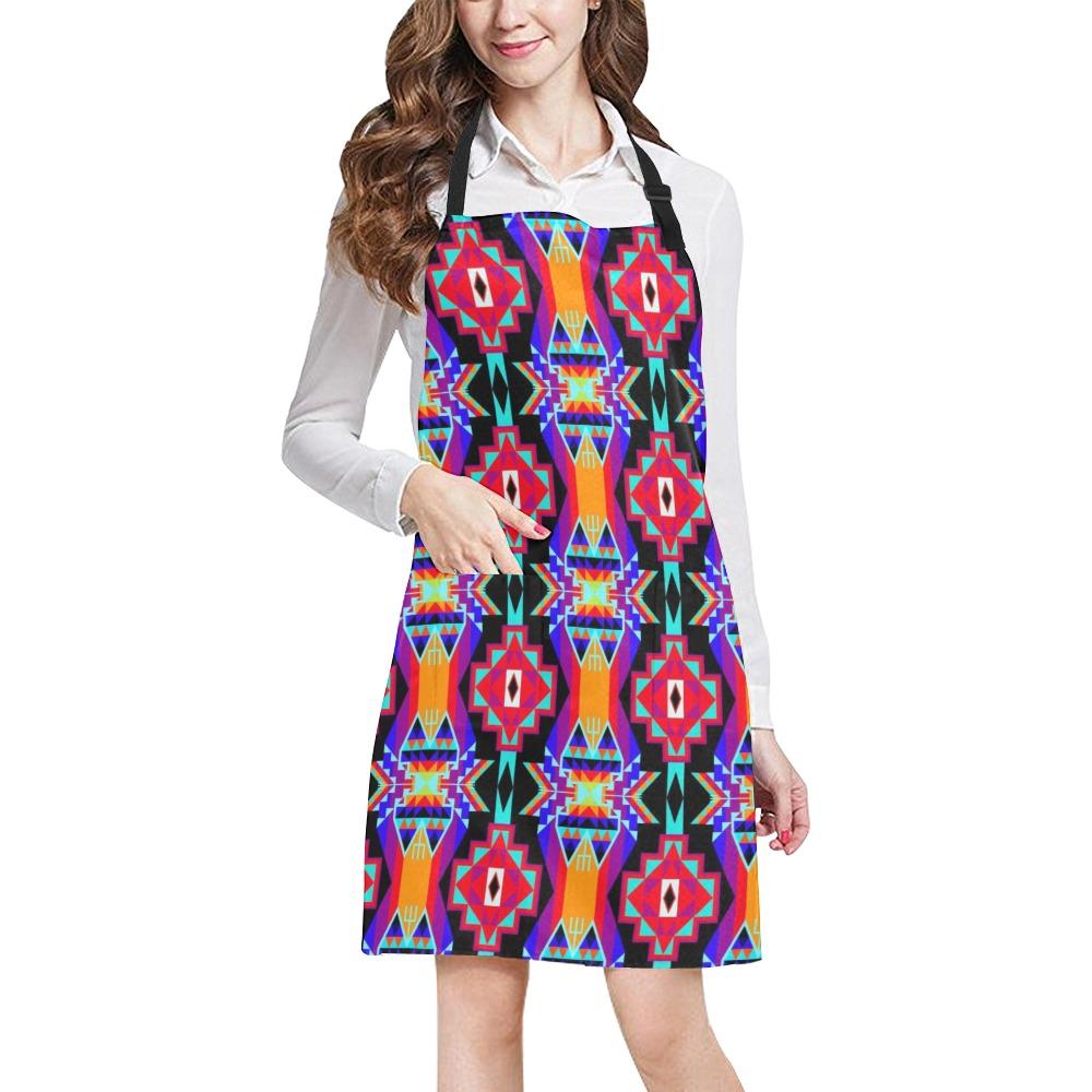 Fancy Bustle All Over Print Apron All Over Print Apron e-joyer 