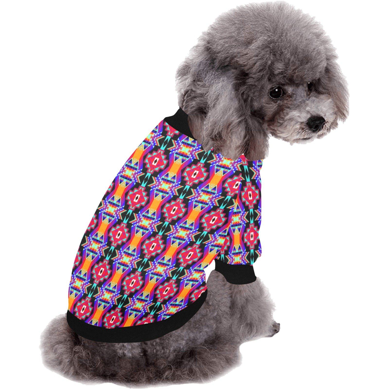 Fancy Bustle Pet Dog Round Neck Shirt Pet Dog Round Neck Shirt e-joyer 