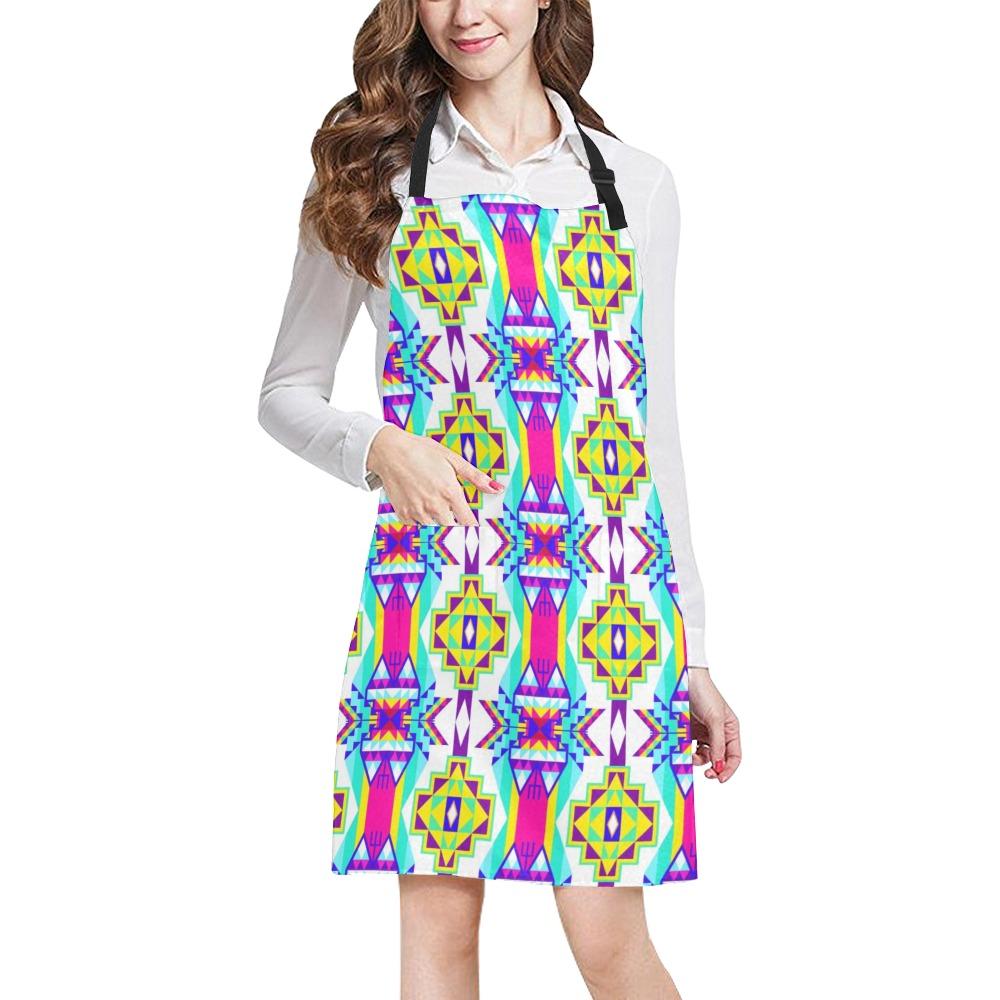 Fancy Champion All Over Print Apron All Over Print Apron e-joyer 