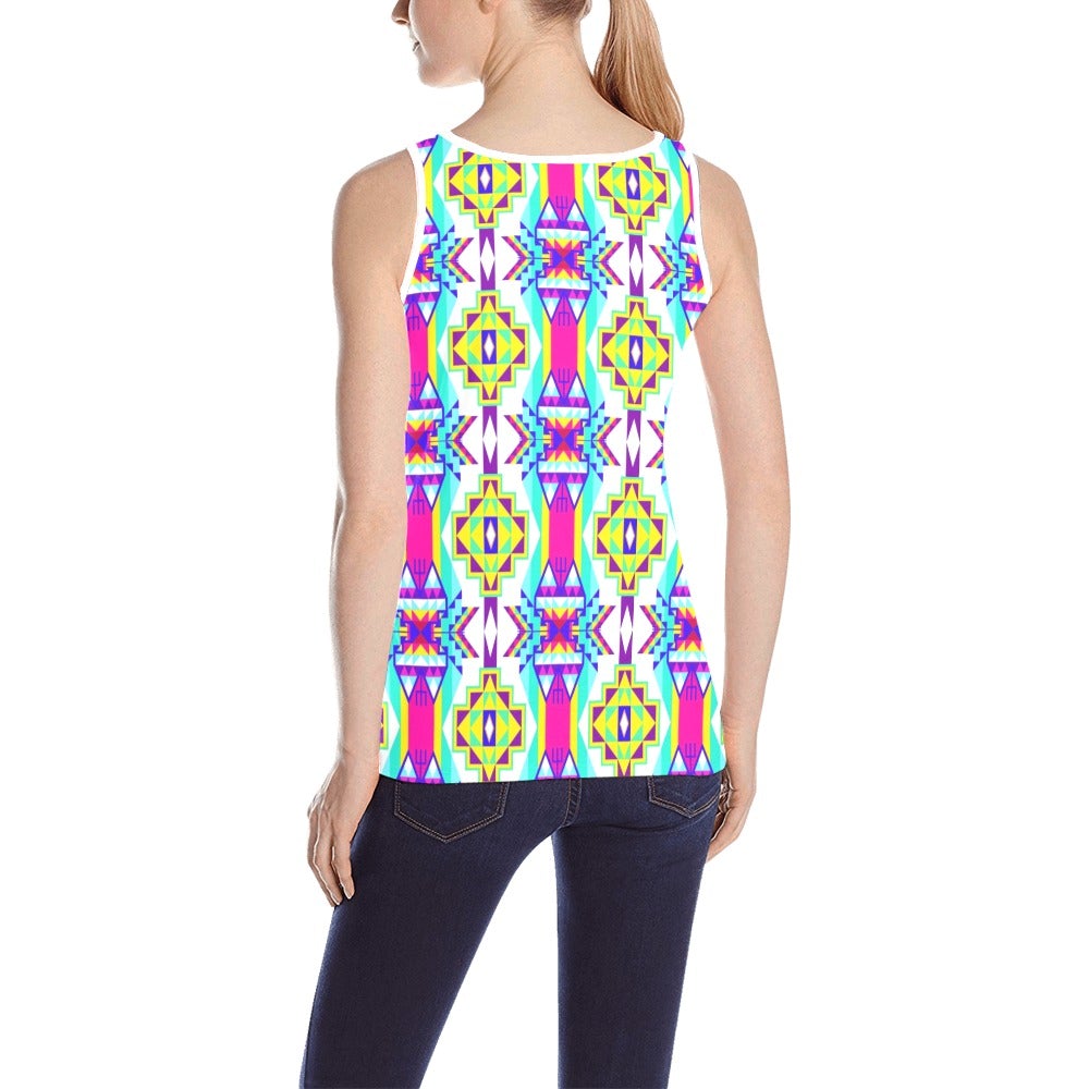 Fancy Champion All Over Print Tank Top for Women (Model T43) All Over Print Tank Top for Women (T43) e-joyer 