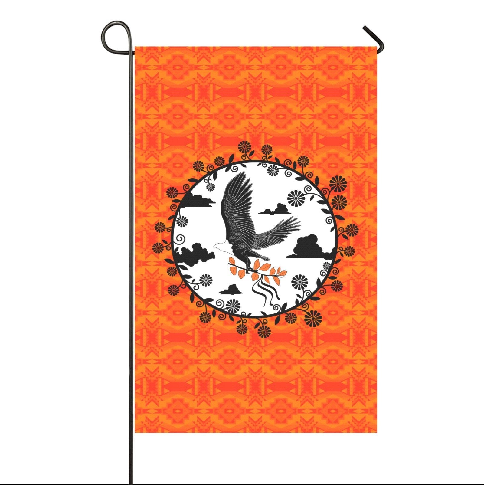 Fancy Orange - Carrying Their Prayers Garden Flag 36''x60'' (Two Sides Printing) Garden Flag 36‘’x60‘’ (Two Sides) e-joyer 