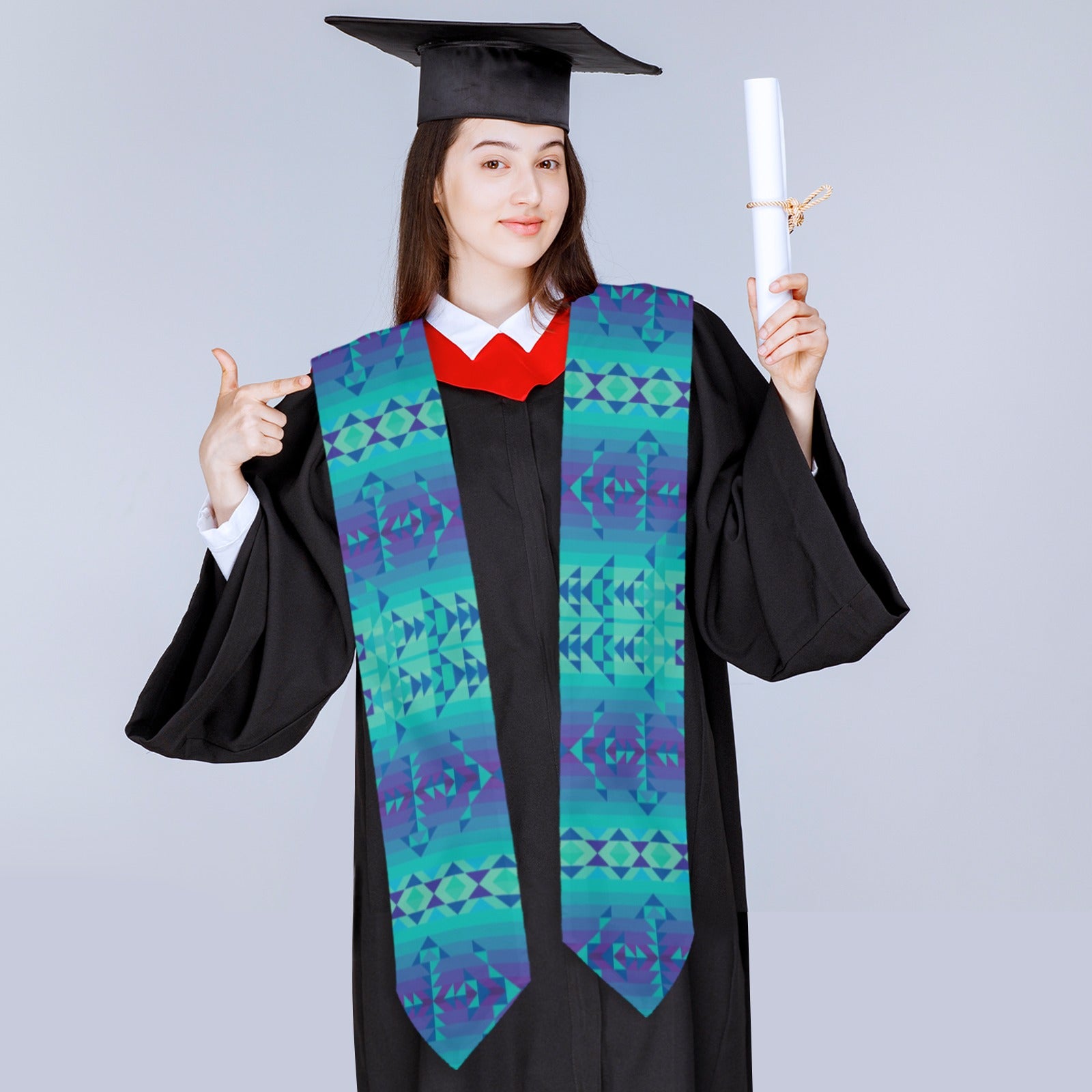 Borealis Graduation Stole