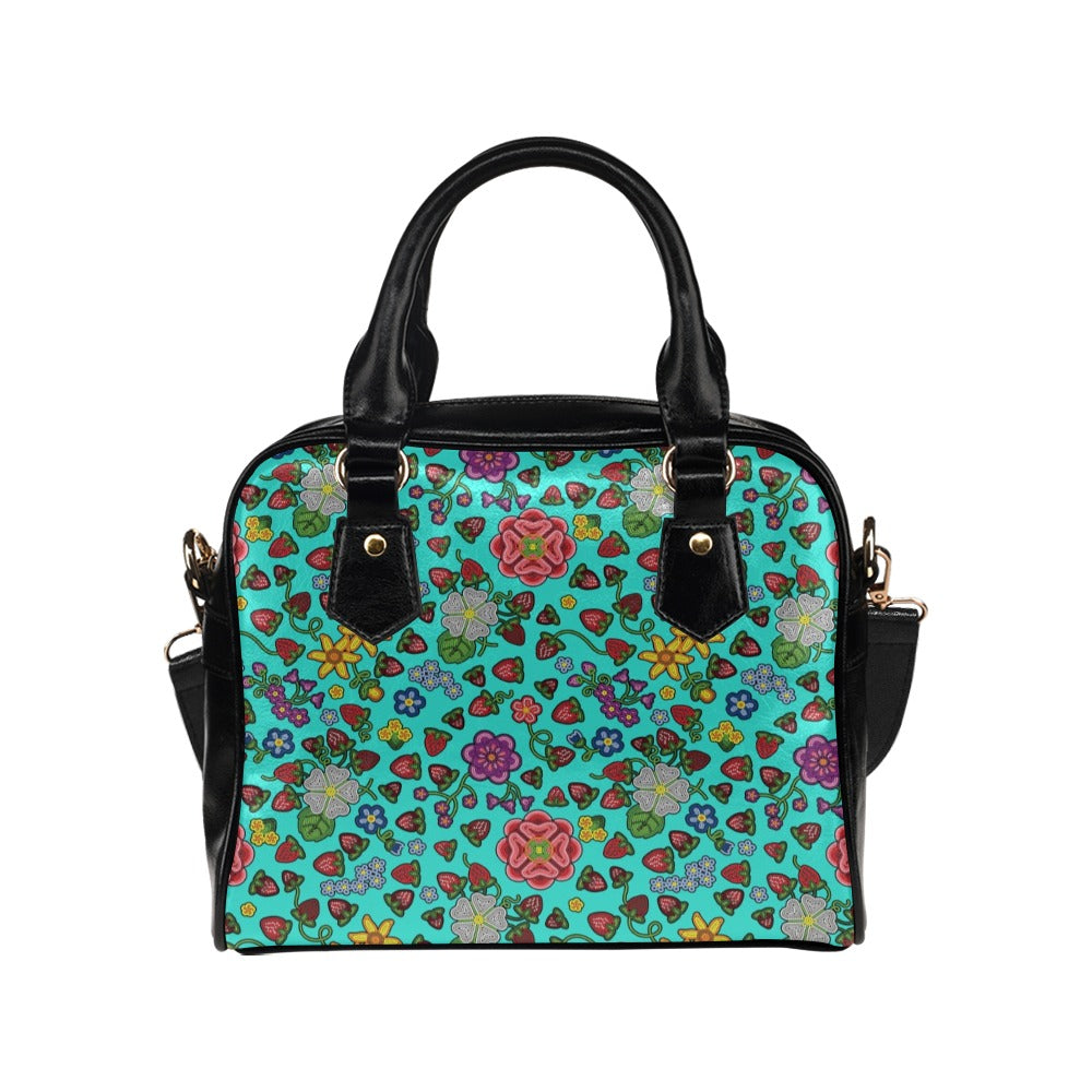 Berry Pop Turquoise Shoulder Handbag