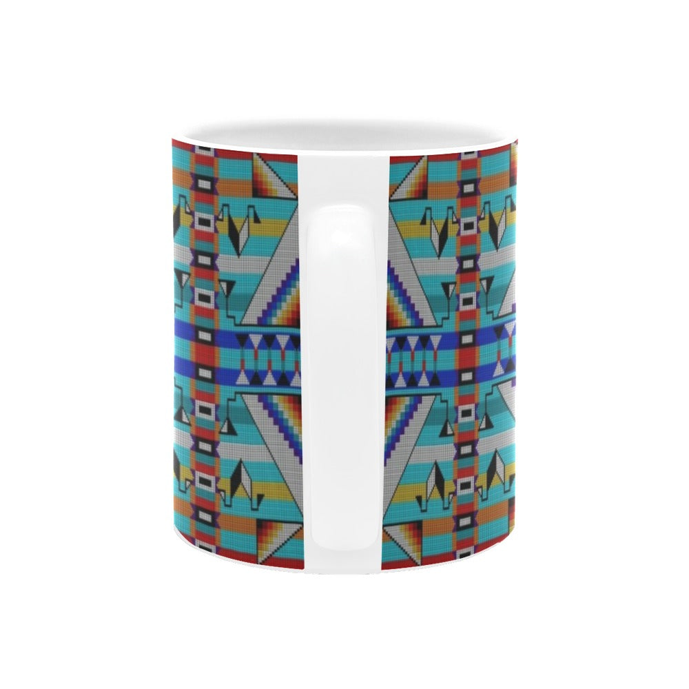 Medicine Blessing Turquoise White Mug(11OZ)