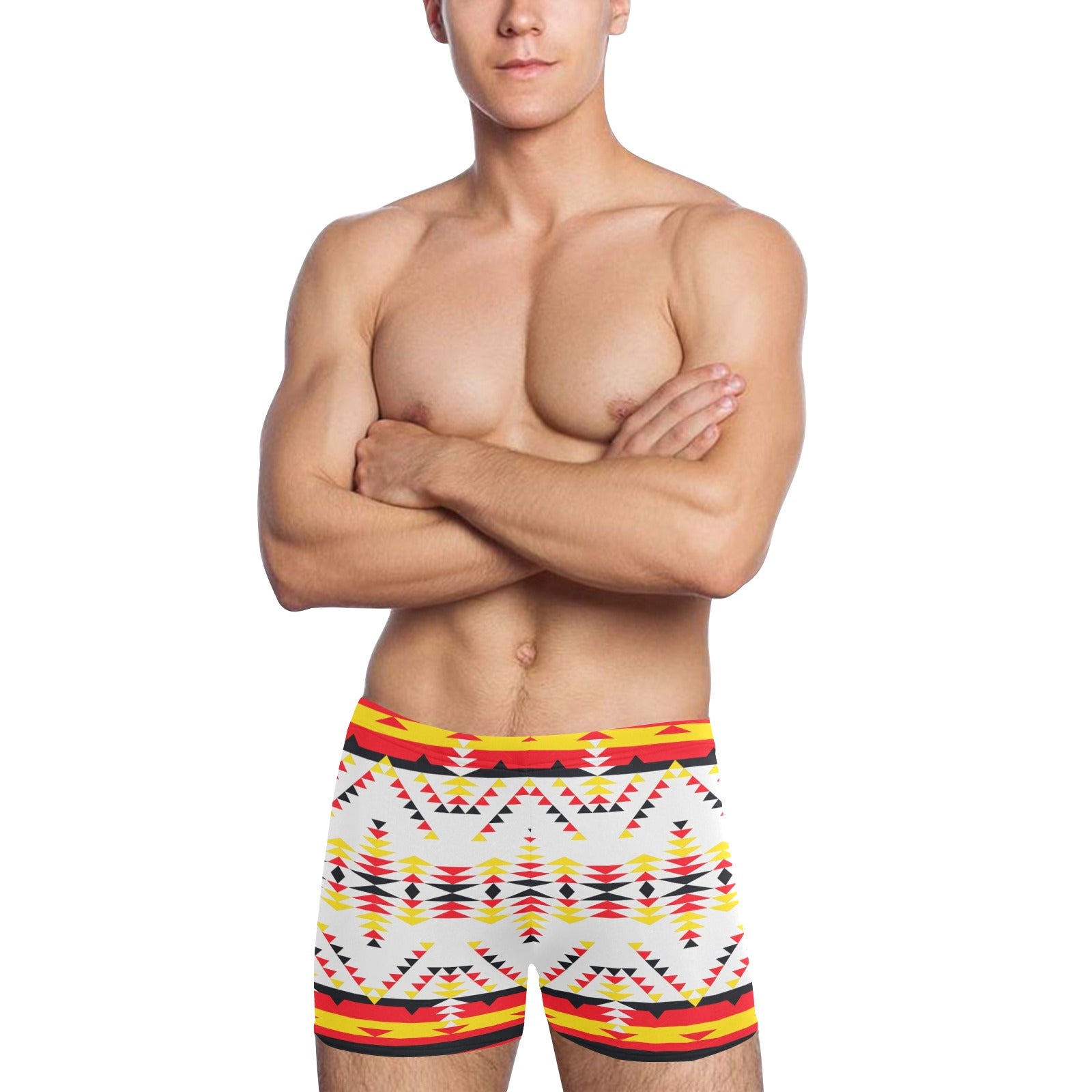 Visions of Peace Directions Men's Swimming Trunks