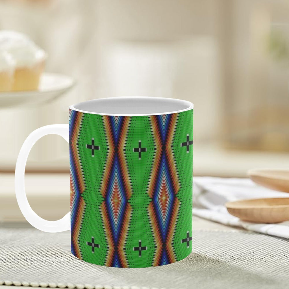 Diamond in the Bluff Lime White Mug(11OZ)