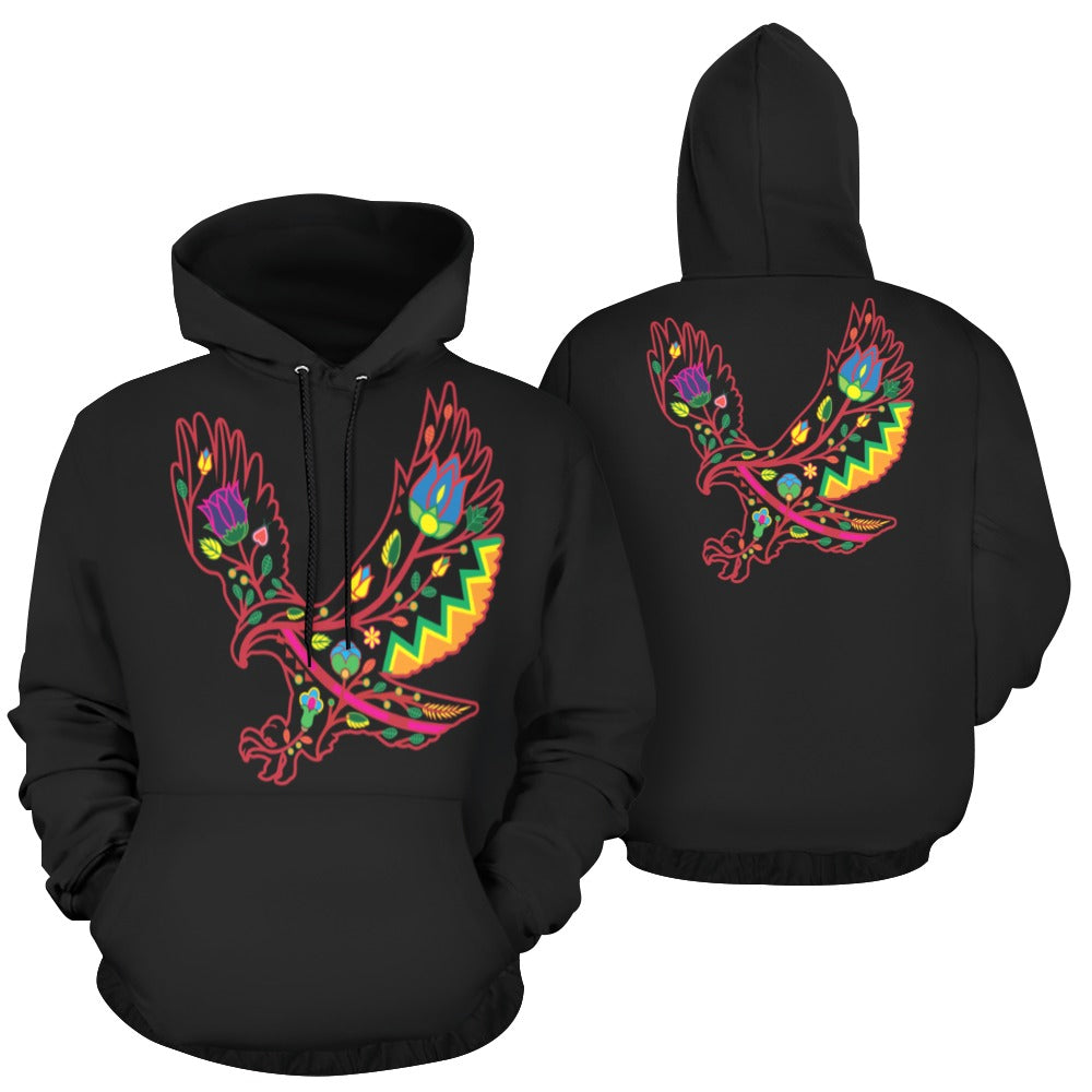 Floral Eagle Hoodie for Men (USA Size)