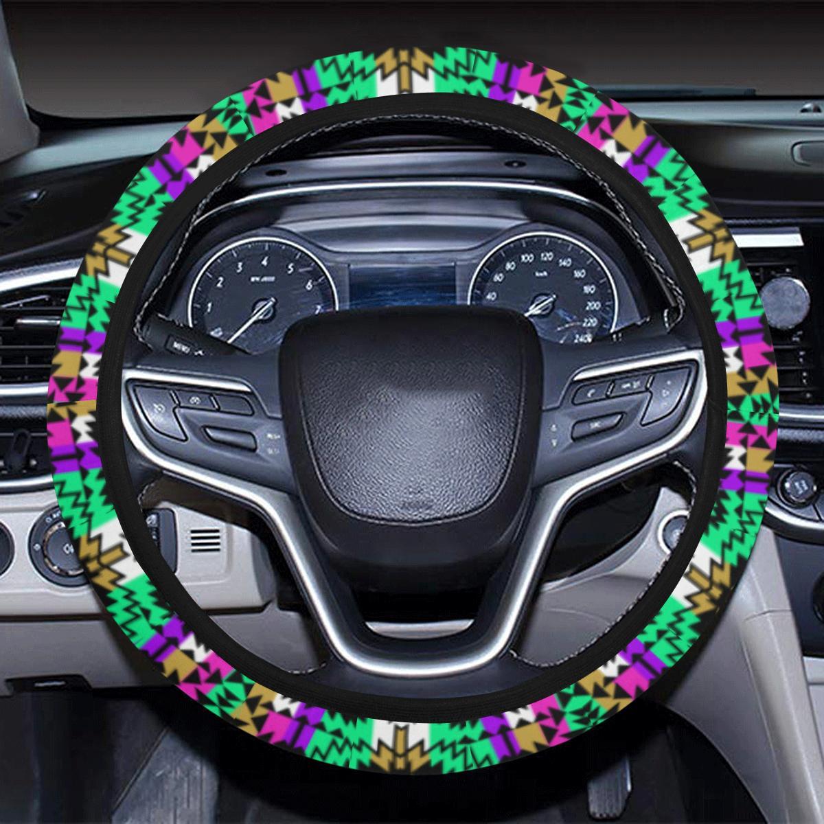 Final Grand Entry Steering Wheel Cover with Elastic Edge Steering Wheel Cover with Elastic Edge e-joyer 
