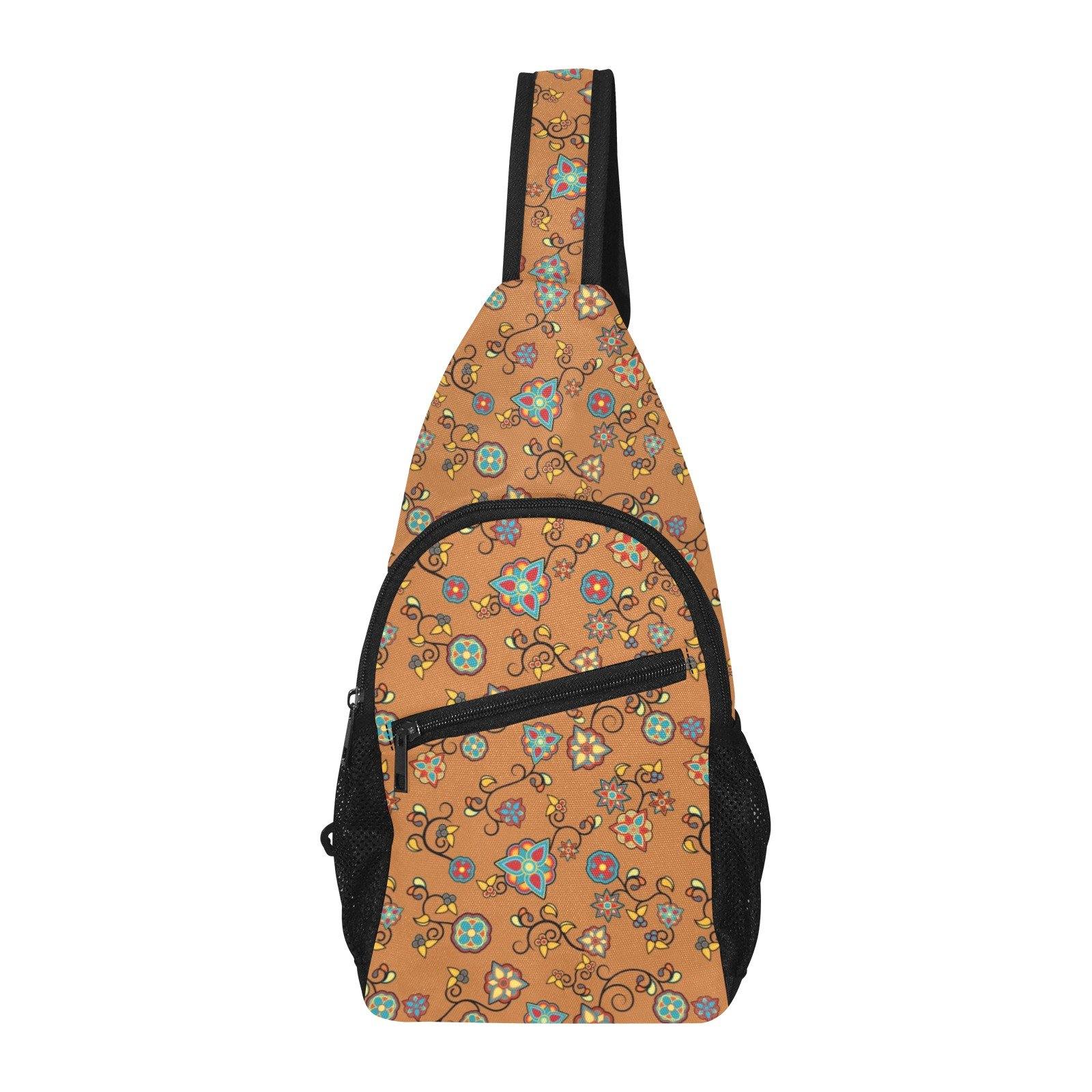 Fire Bloom Light All Over Print Chest Bag (Model 1719) All Over Print Chest Bag (1719) e-joyer 