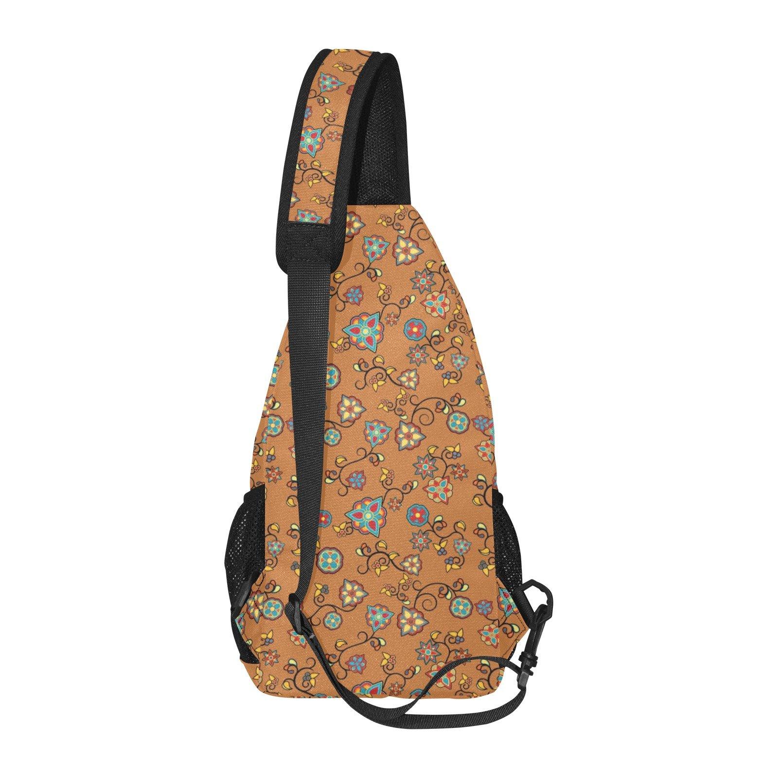 Fire Bloom Light All Over Print Chest Bag (Model 1719) All Over Print Chest Bag (1719) e-joyer 