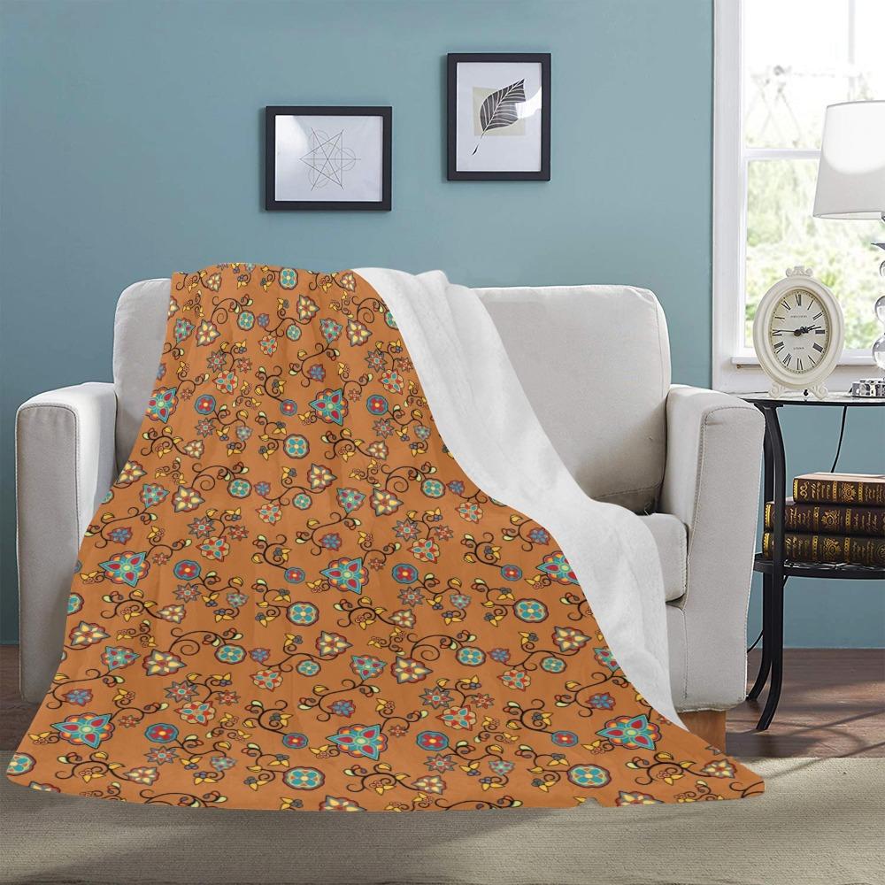 Fire Bloom Light Ultra-Soft Micro Fleece Blanket 60"x80" Ultra-Soft Blanket 60''x80'' e-joyer 