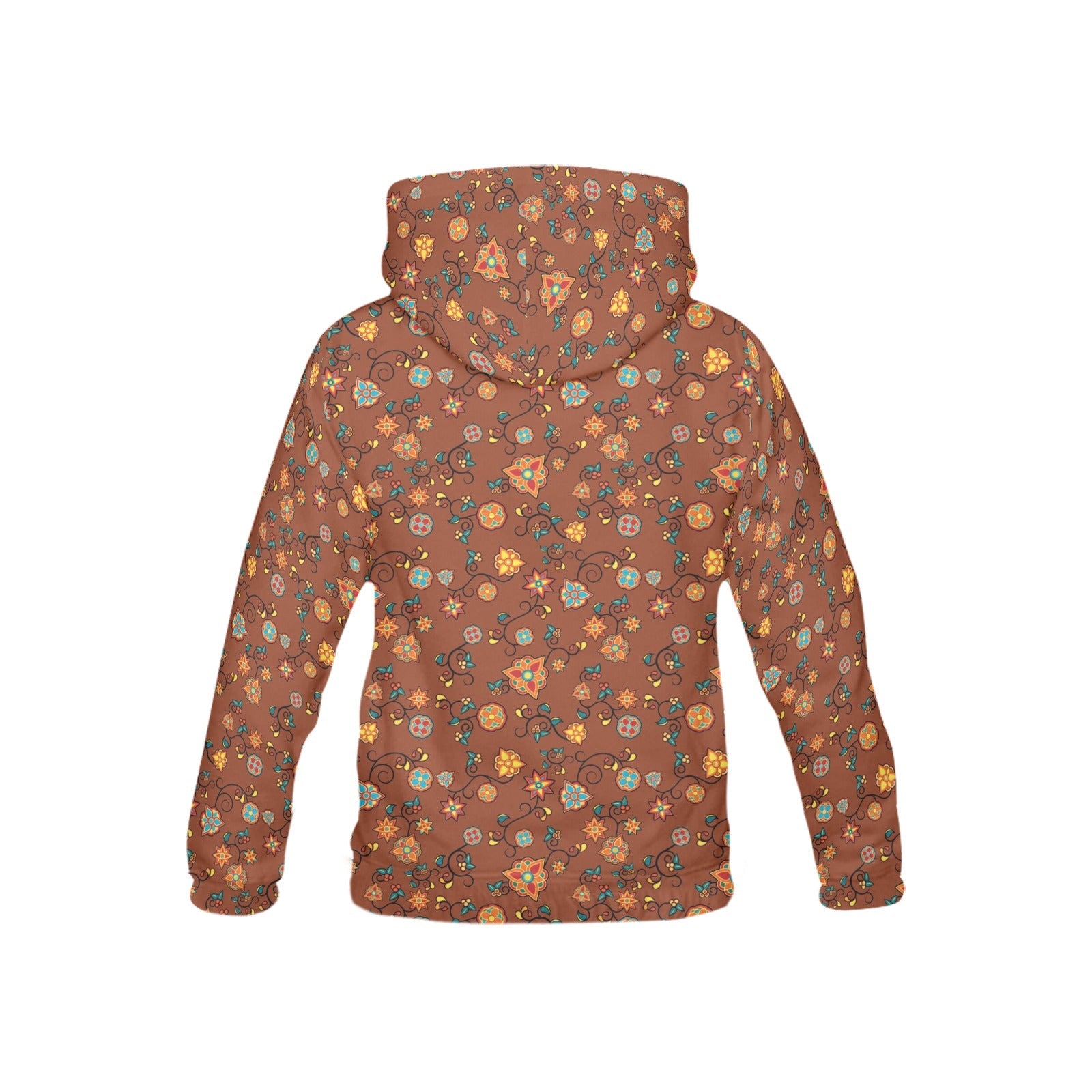 Fire Bloom Shade All Over Print Hoodie for Kid (USA Size) (Model H13) All Over Print Hoodie for Kid (H13) e-joyer 