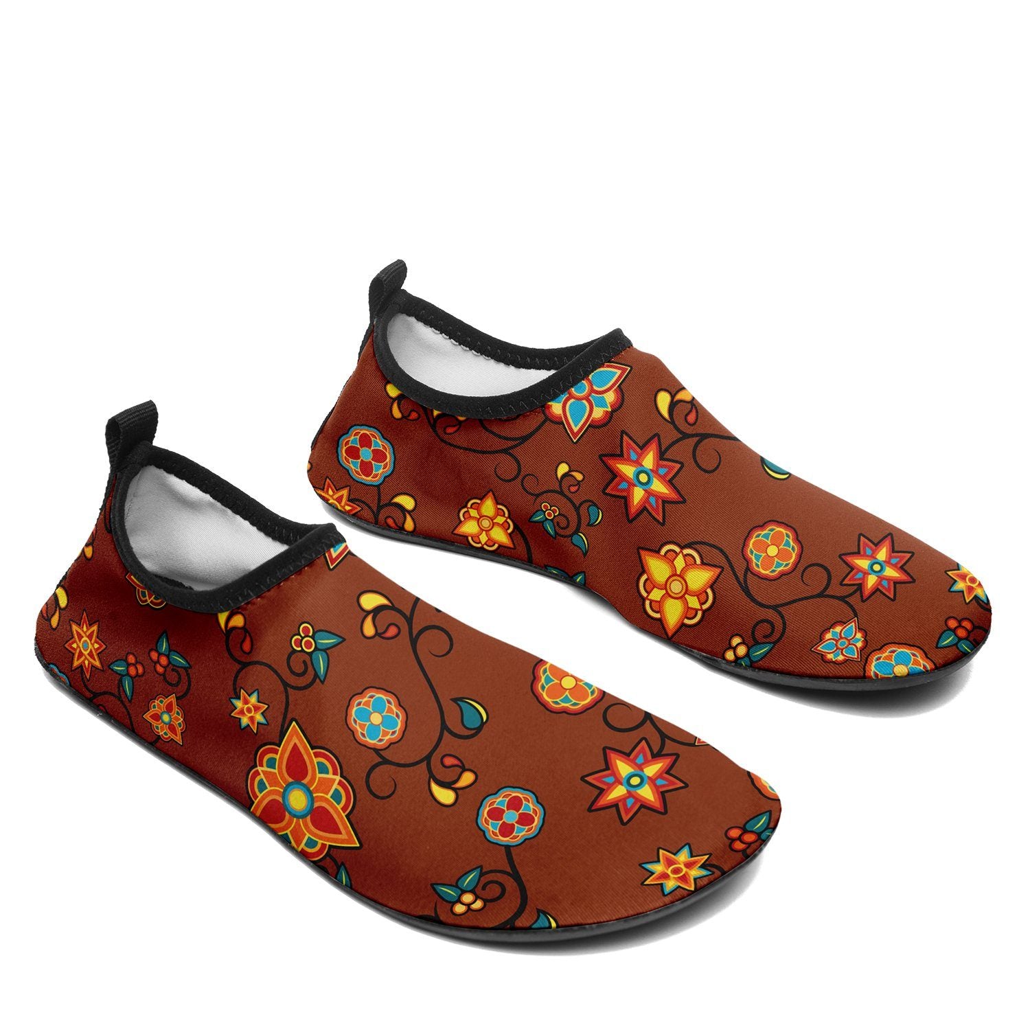 Fire Bloom Shade Sockamoccs Slip On Shoes Herman 