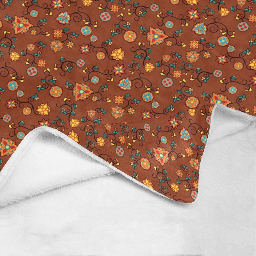 Fire Bloom Shade Ultra-Soft Micro Fleece Blanket 50"x60" Ultra-Soft Blanket 50''x60'' e-joyer 