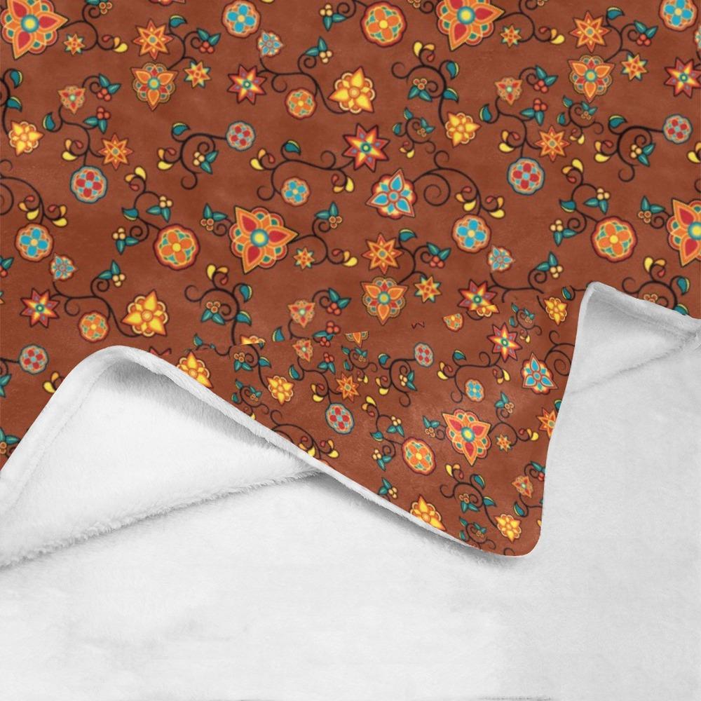 Fire Bloom Shade Ultra-Soft Micro Fleece Blanket 60"x80" Ultra-Soft Blanket 60''x80'' e-joyer 