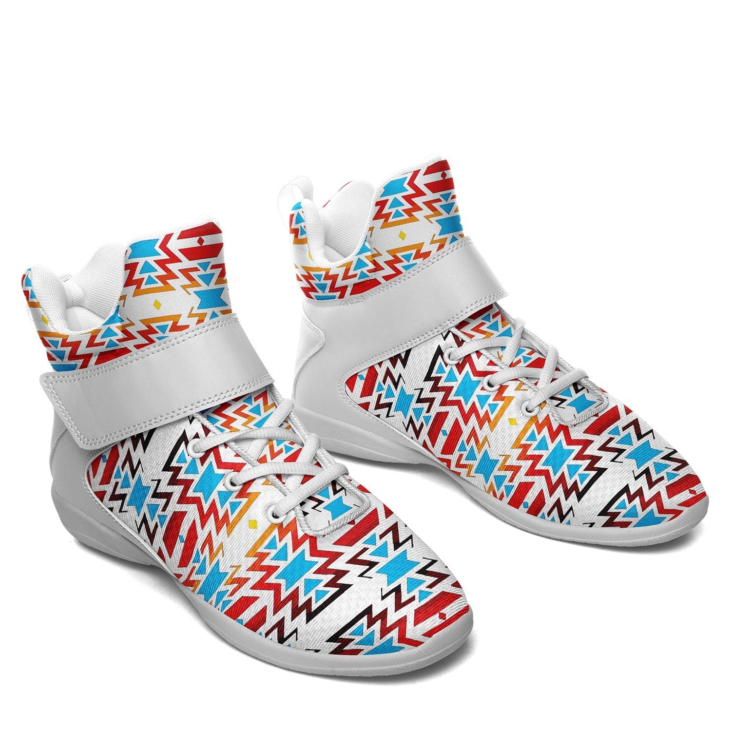 Fire Colors and Sky Ipottaa Basketball / Sport High Top Shoes 49 Dzine 