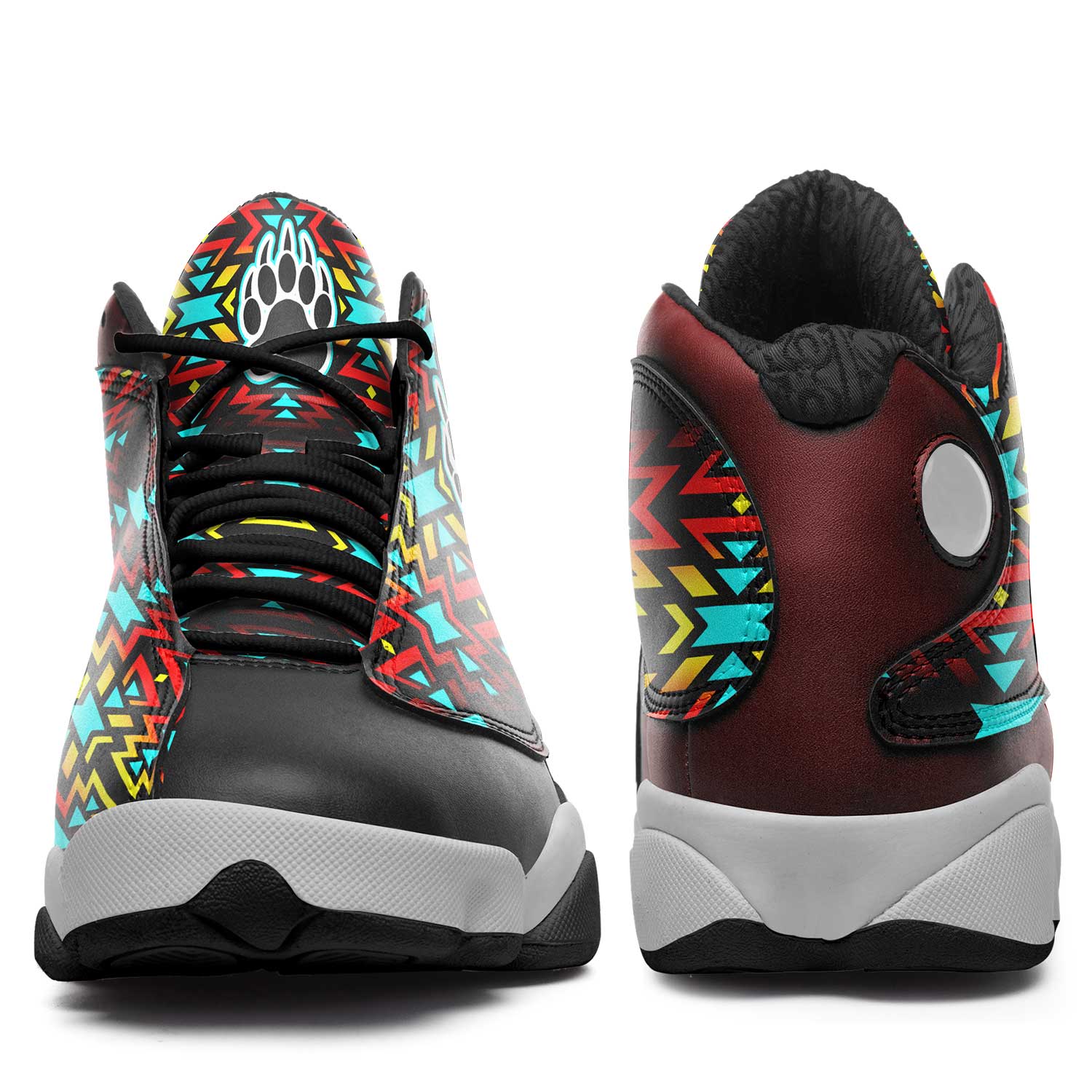 Fire Colors and Turquoise Bearpaw Athletic Shoes Herman 