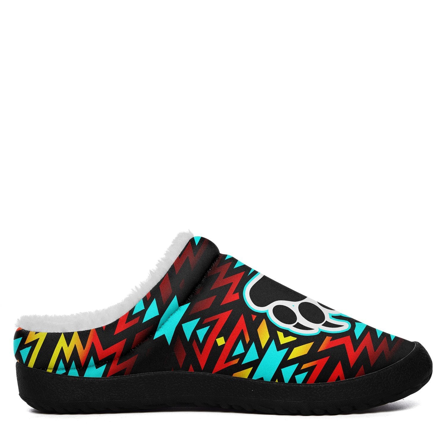 Fire Colors and Turquoise Bearpaw Ikinnii Indoor Slipper 49 Dzine 