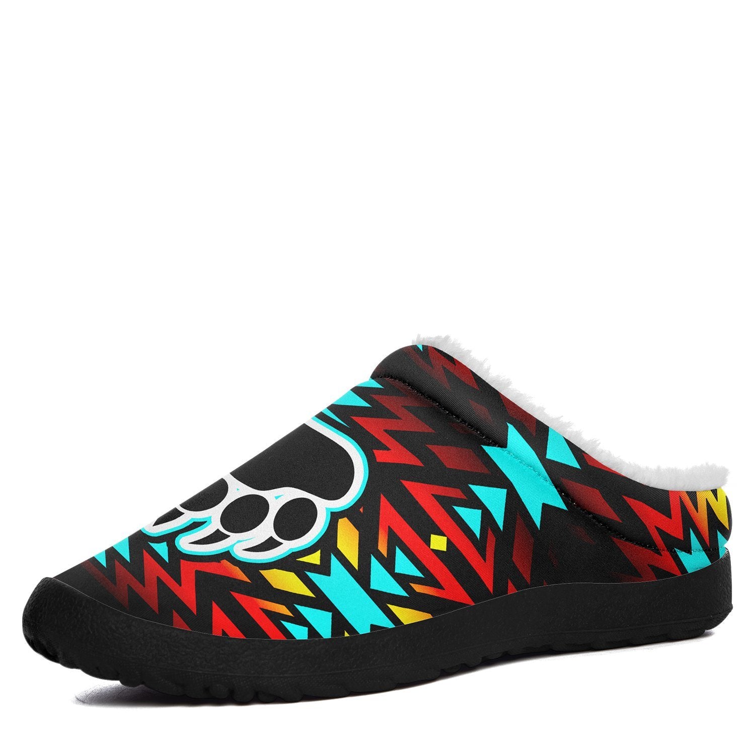 Fire Colors and Turquoise Bearpaw Ikinnii Indoor Slipper 49 Dzine 