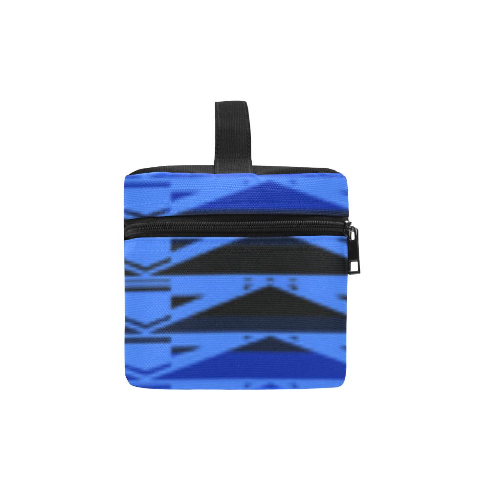 Fire Rattler Blue Lunch Bag/Large (Model 1658) Lunch Bag e-joyer 