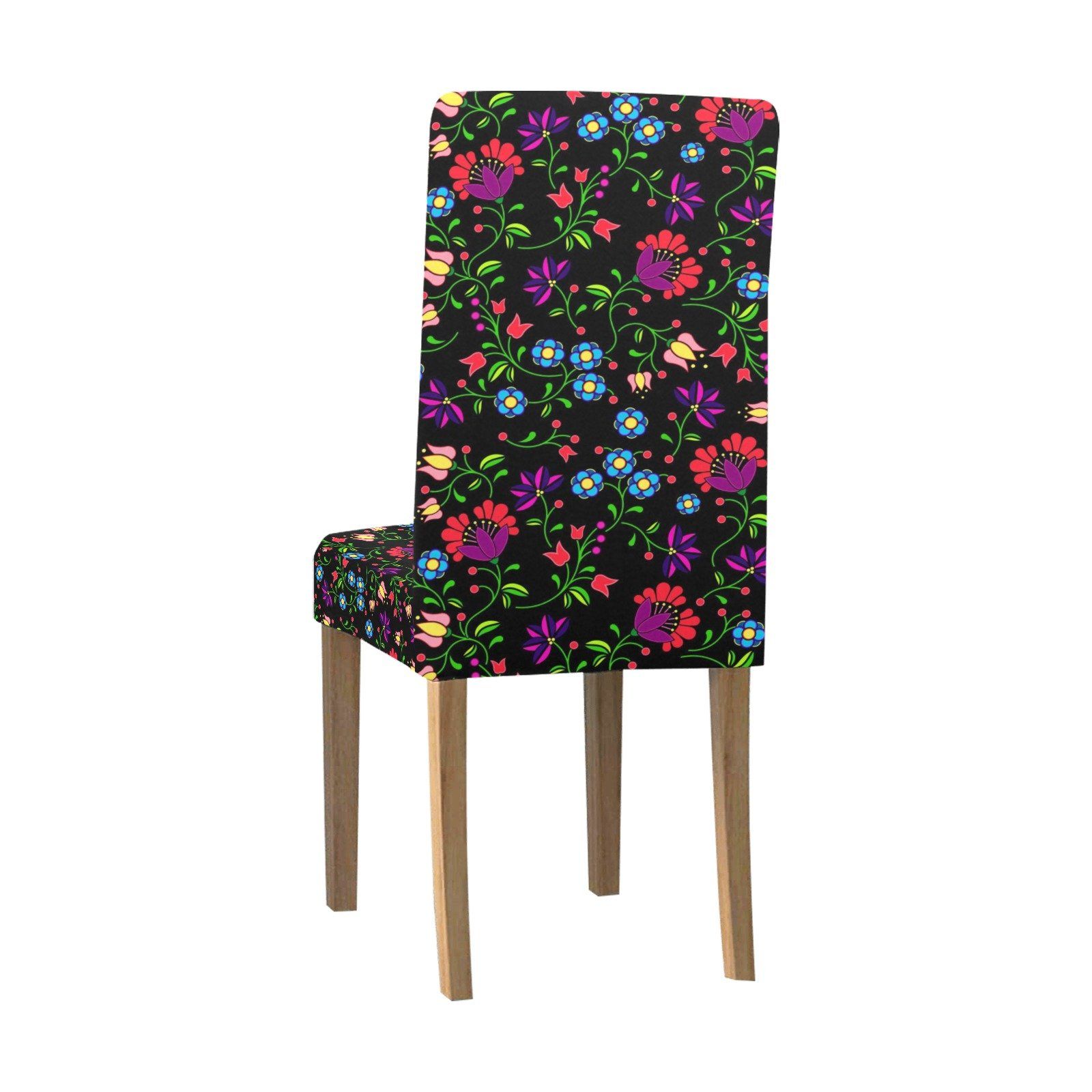 Fleur Indigine Chair Cover (Pack of 6) Chair Cover (Pack of 6) e-joyer 