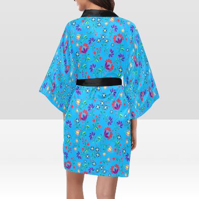 Fleur Indigine Ciel Kimono Robe Artsadd 