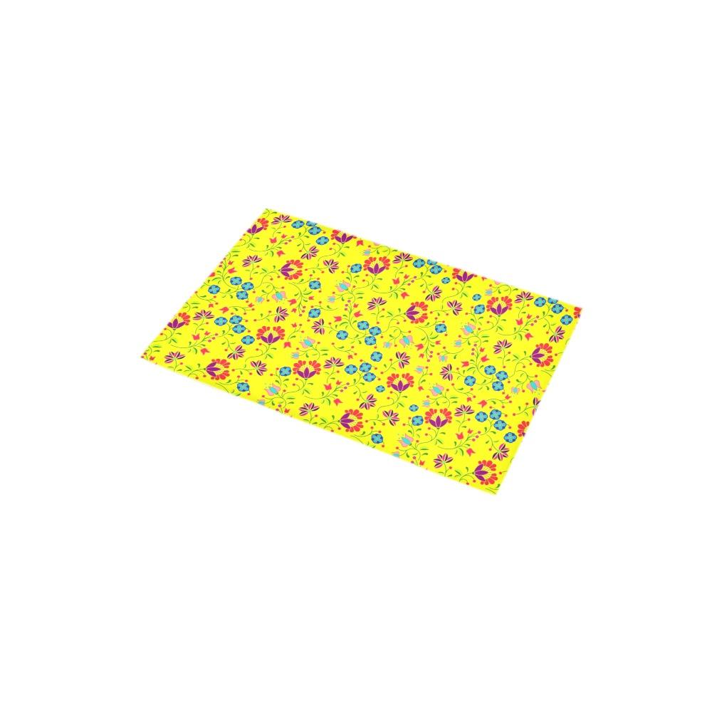 Fleur Indigine Mais Bath Rug 16''x 28'' Bath Rug 16''x 28'' e-joyer 