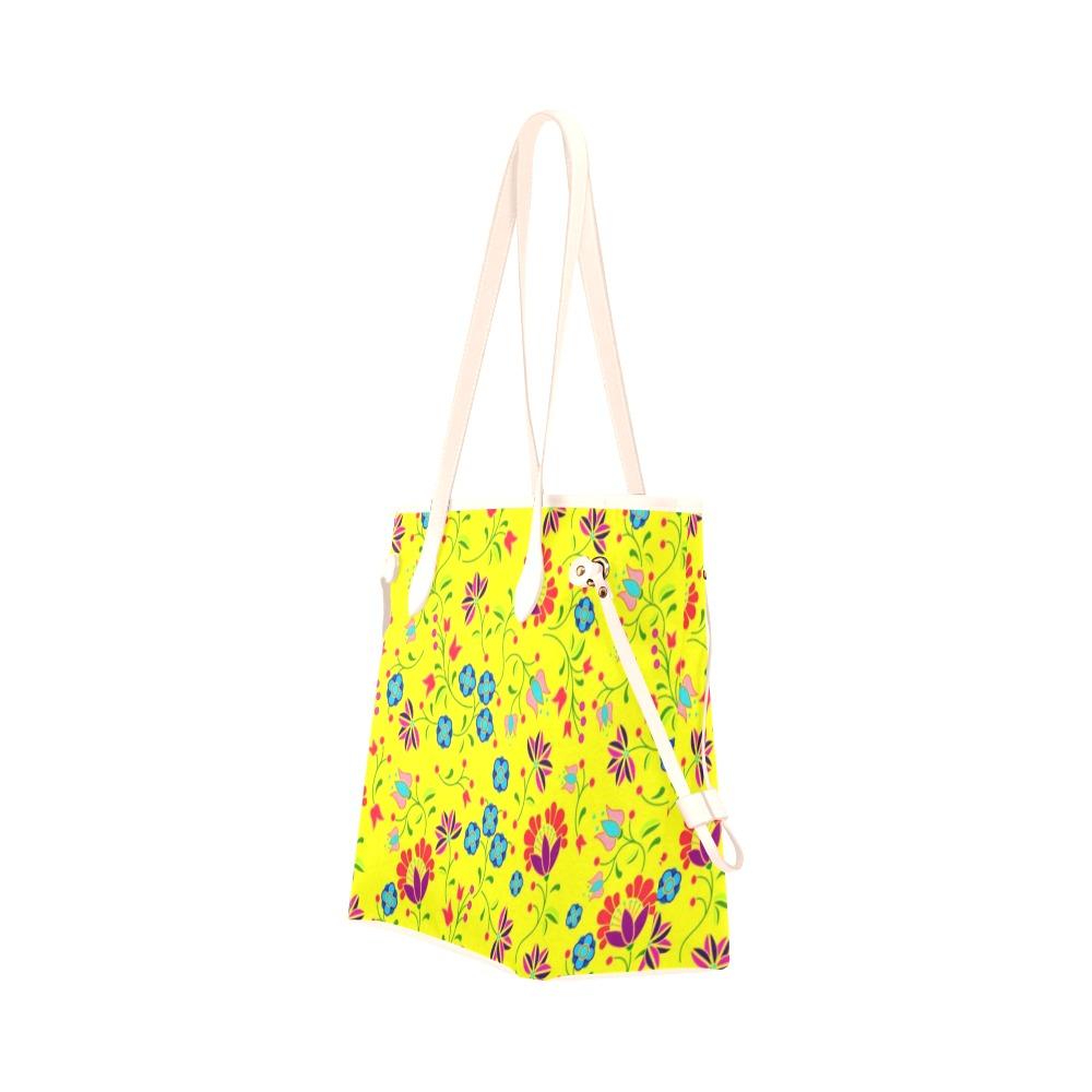 Fleur Indigine Mais Clover Canvas Tote Bag (Model 1661) Clover Canvas Tote Bag (1661) e-joyer 