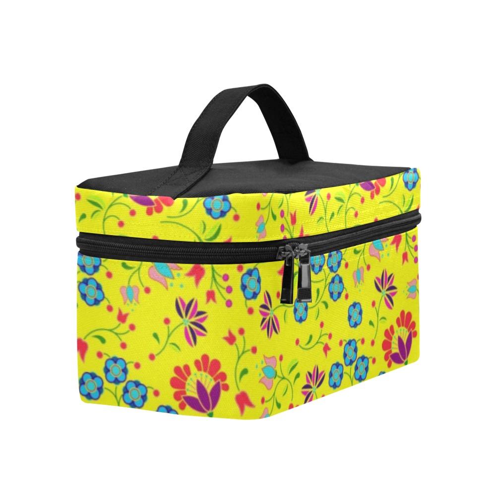 Fleur Indigine Mais Cosmetic Bag/Large (Model 1658) bag e-joyer 