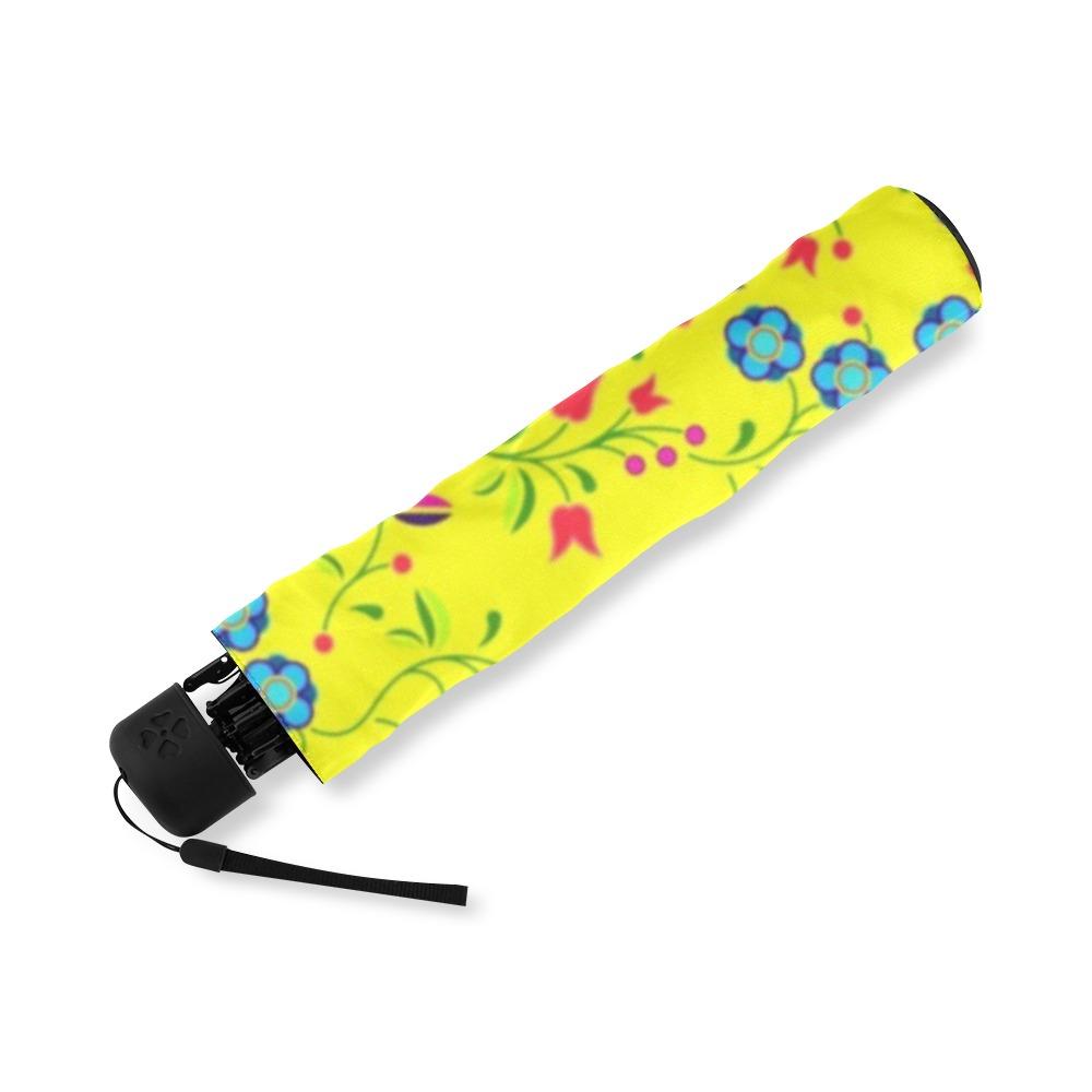 Fleur Indigine Mais Foldable Umbrella (Model U01) Foldable Umbrella e-joyer 