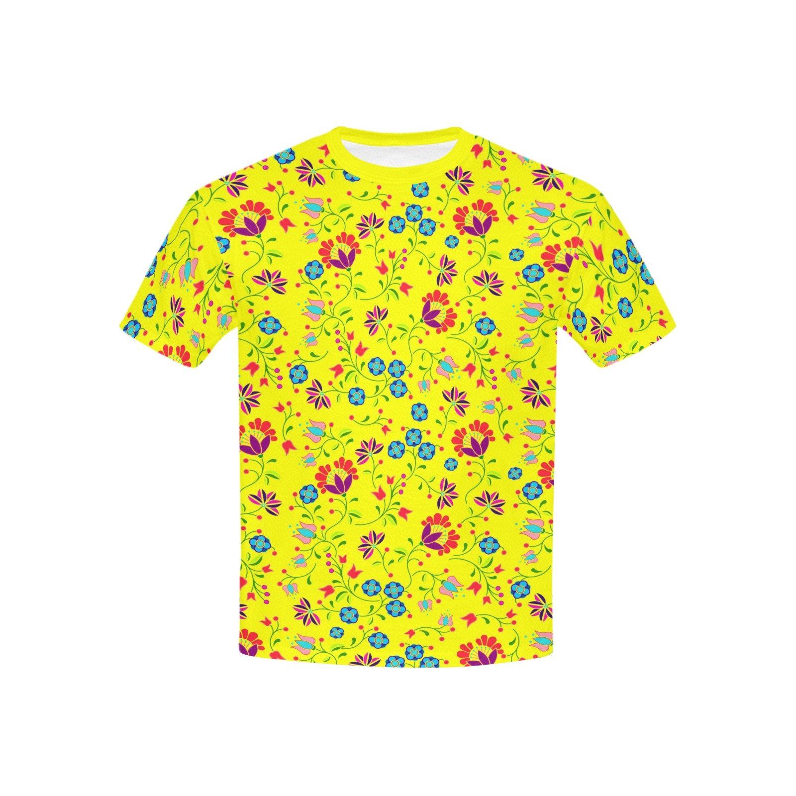 Fleur Indigine Mais Kids' All Over Print T-shirt (USA Size) (Model T40) All Over Print T-shirt for Kid (T40) e-joyer 