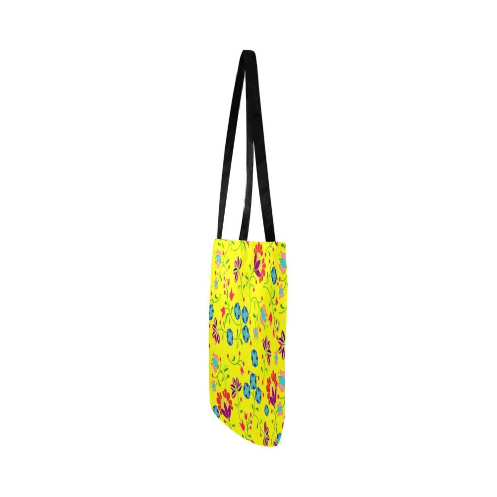 Fleur Indigine Mais Reusable Shopping Bag Model 1660 (Two sides) Shopping Tote Bag (1660) e-joyer 