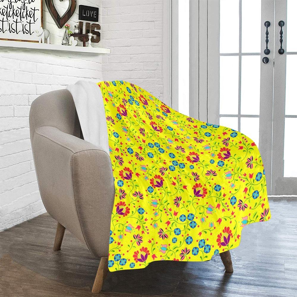 Fleur Indigine Mais Ultra-Soft Micro Fleece Blanket 40"x50" Ultra-Soft Blanket 40''x50'' e-joyer 