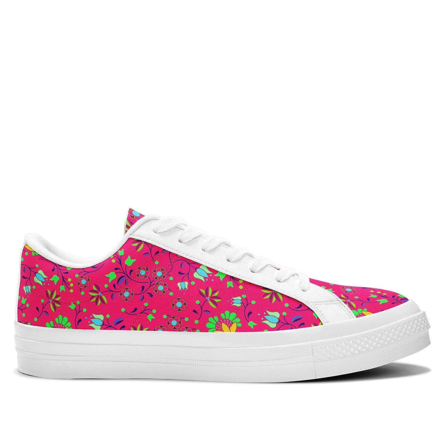 Fleur Indigine Rouge Aapisi Low Top Canvas Shoes White Sole aapisi Herman 