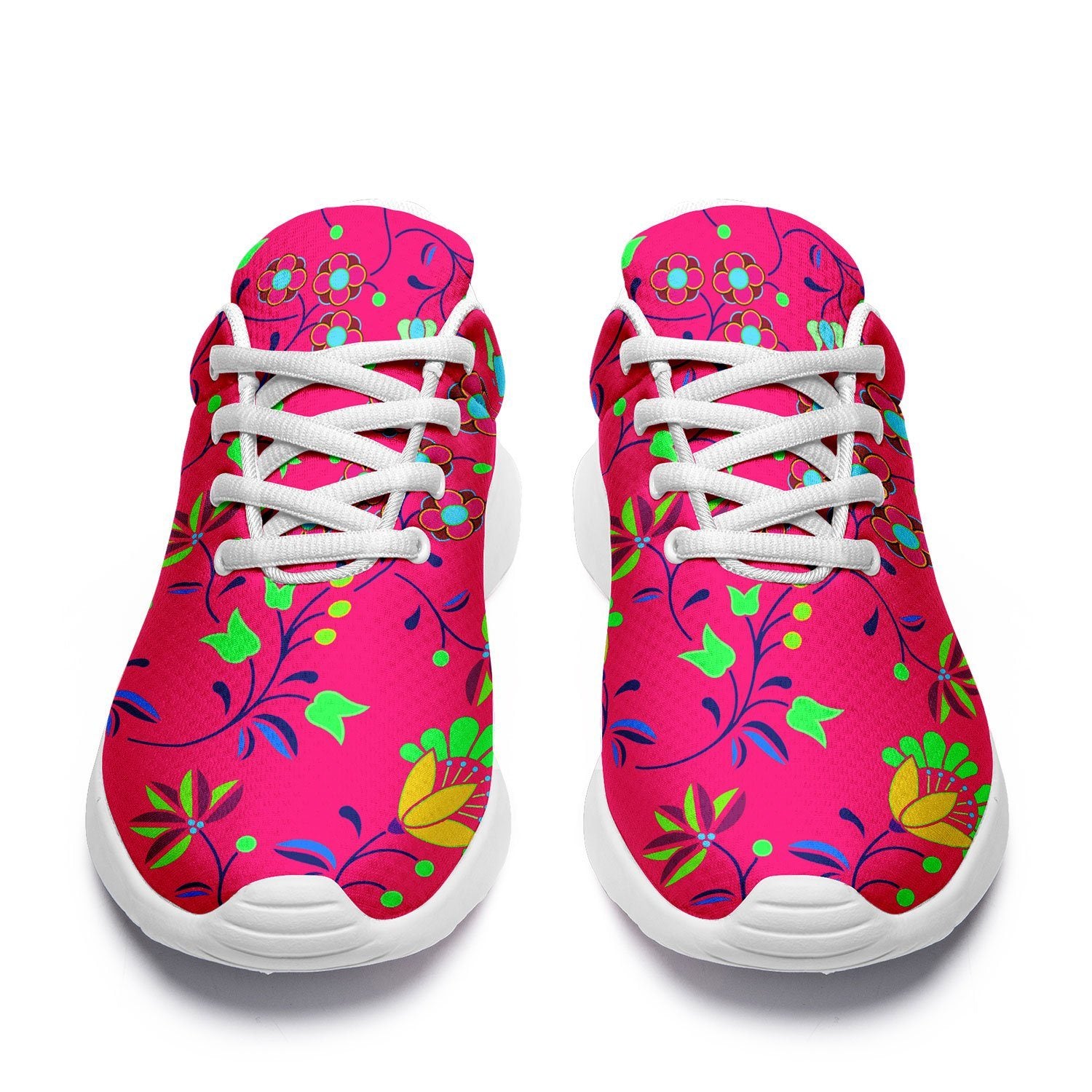 Fleur Indigine Rouge Ikkaayi Sport Sneakers ikkaayi Herman 