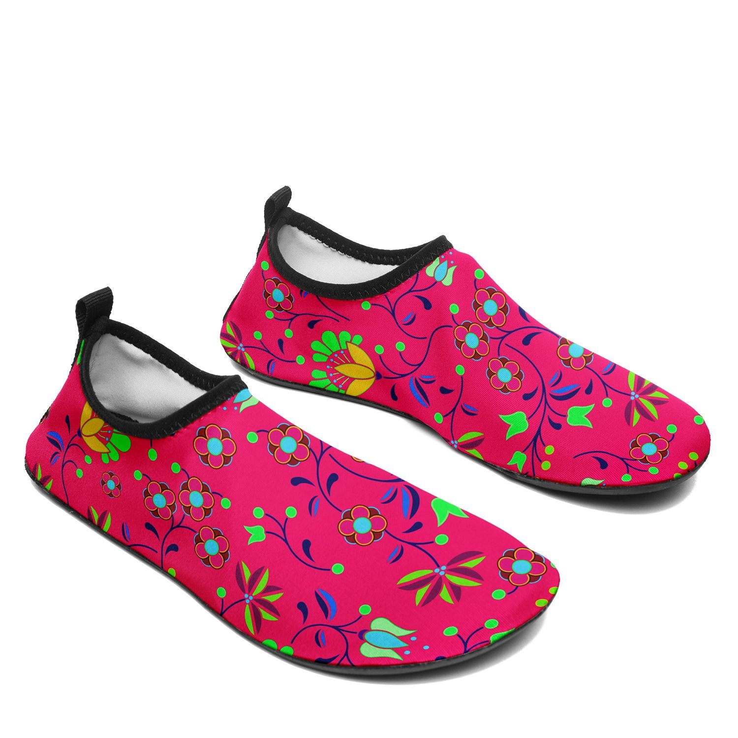 Fleur Indigine Rouge Sockamoccs Kid's Slip On Shoes Herman 