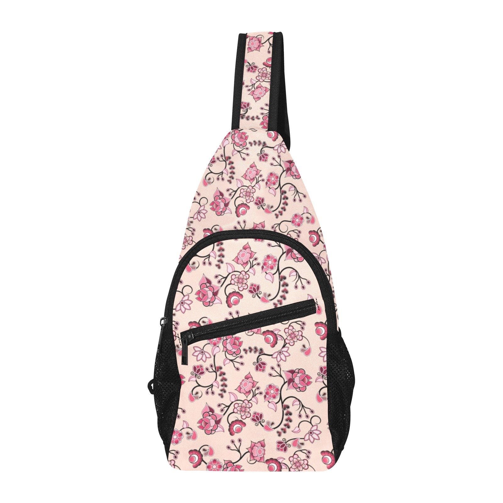 Floral Amour All Over Print Chest Bag (Model 1719) All Over Print Chest Bag (1719) e-joyer 