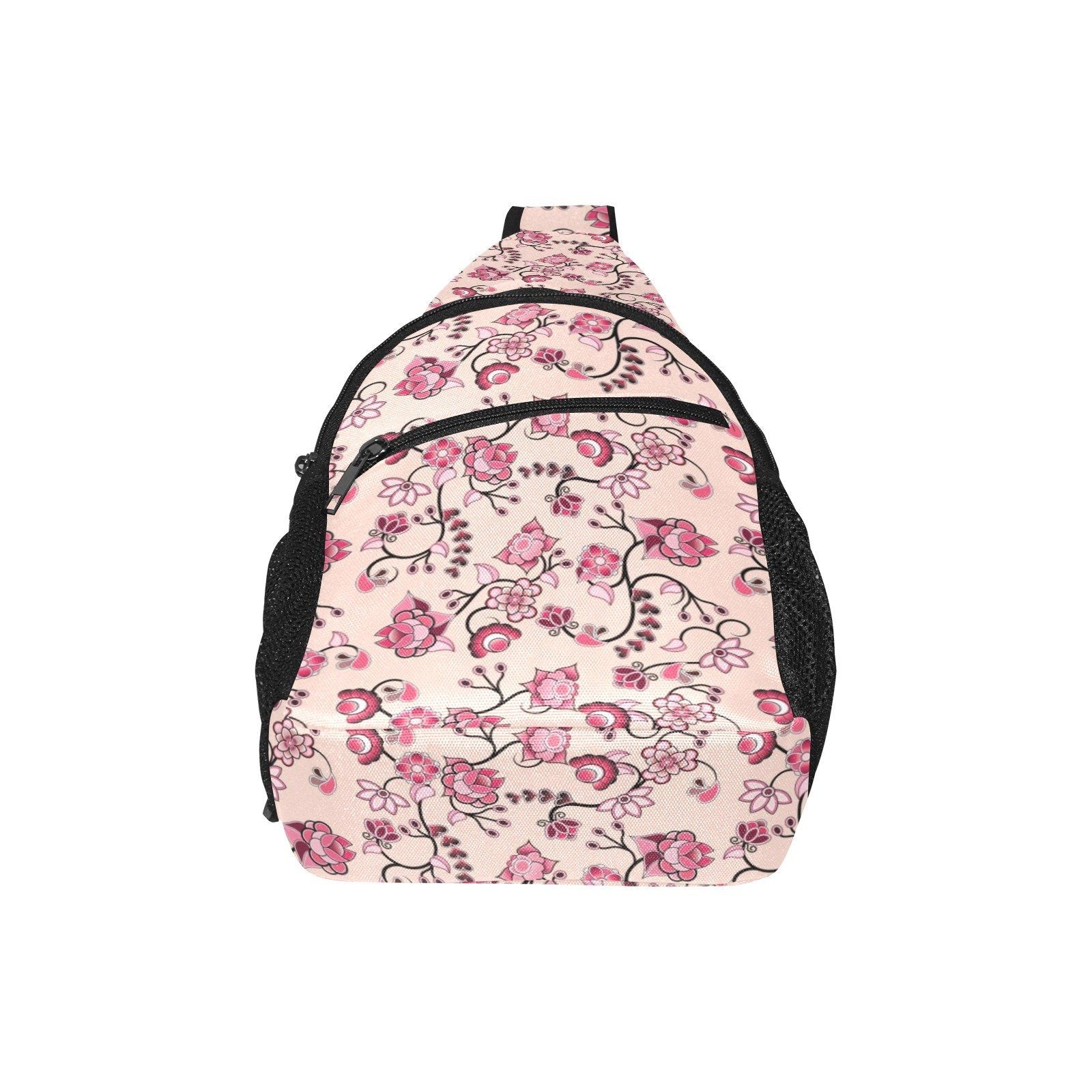 Floral Amour All Over Print Chest Bag (Model 1719) All Over Print Chest Bag (1719) e-joyer 