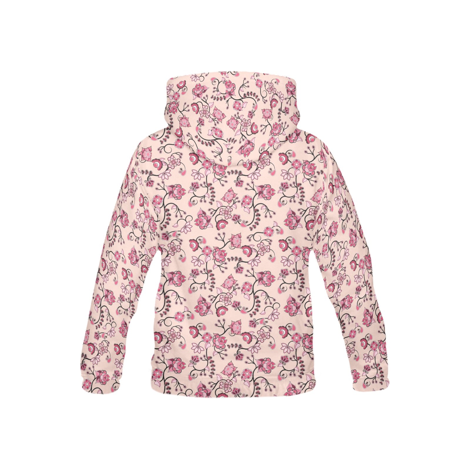 Floral Amour All Over Print Hoodie for Kid (USA Size) (Model H13) All Over Print Hoodie for Kid (H13) e-joyer 