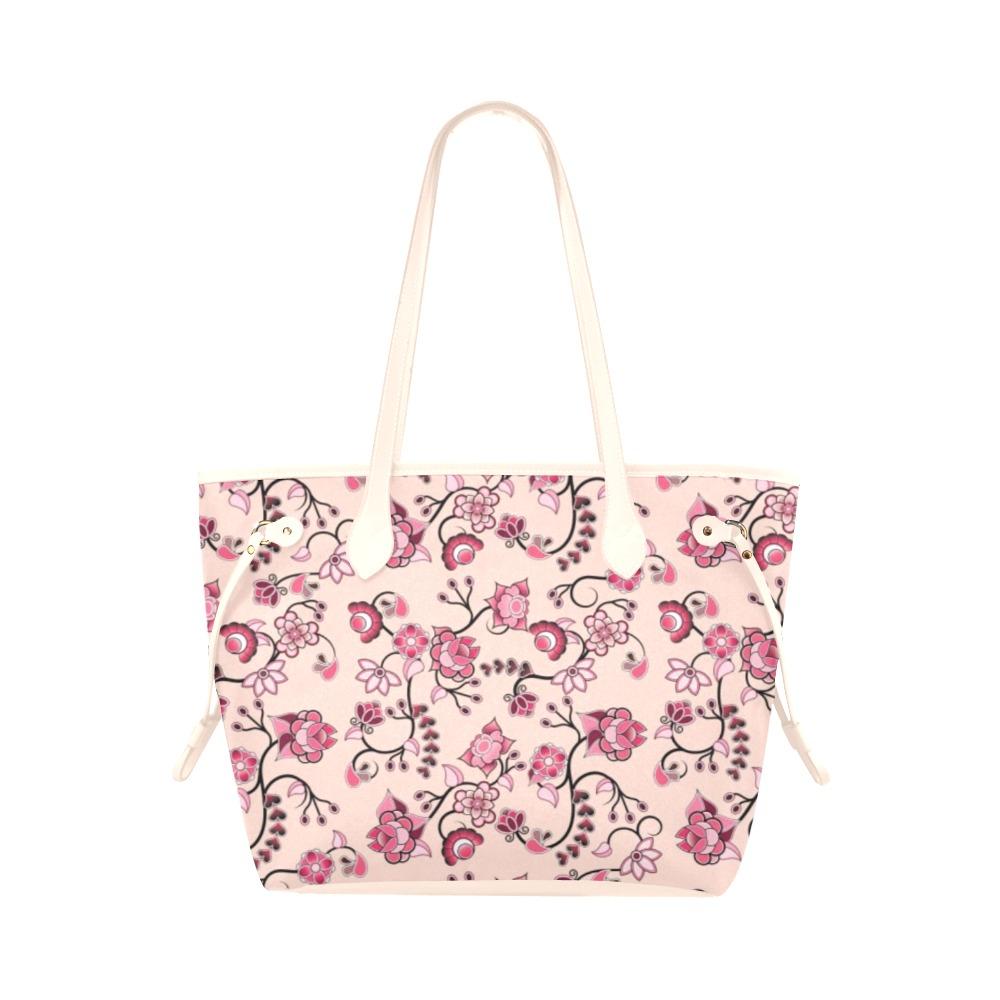 Floral Amour Clover Canvas Tote Bag (Model 1661) Clover Canvas Tote Bag (1661) e-joyer 