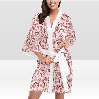 Floral Amour Kimono Robe Artsadd 