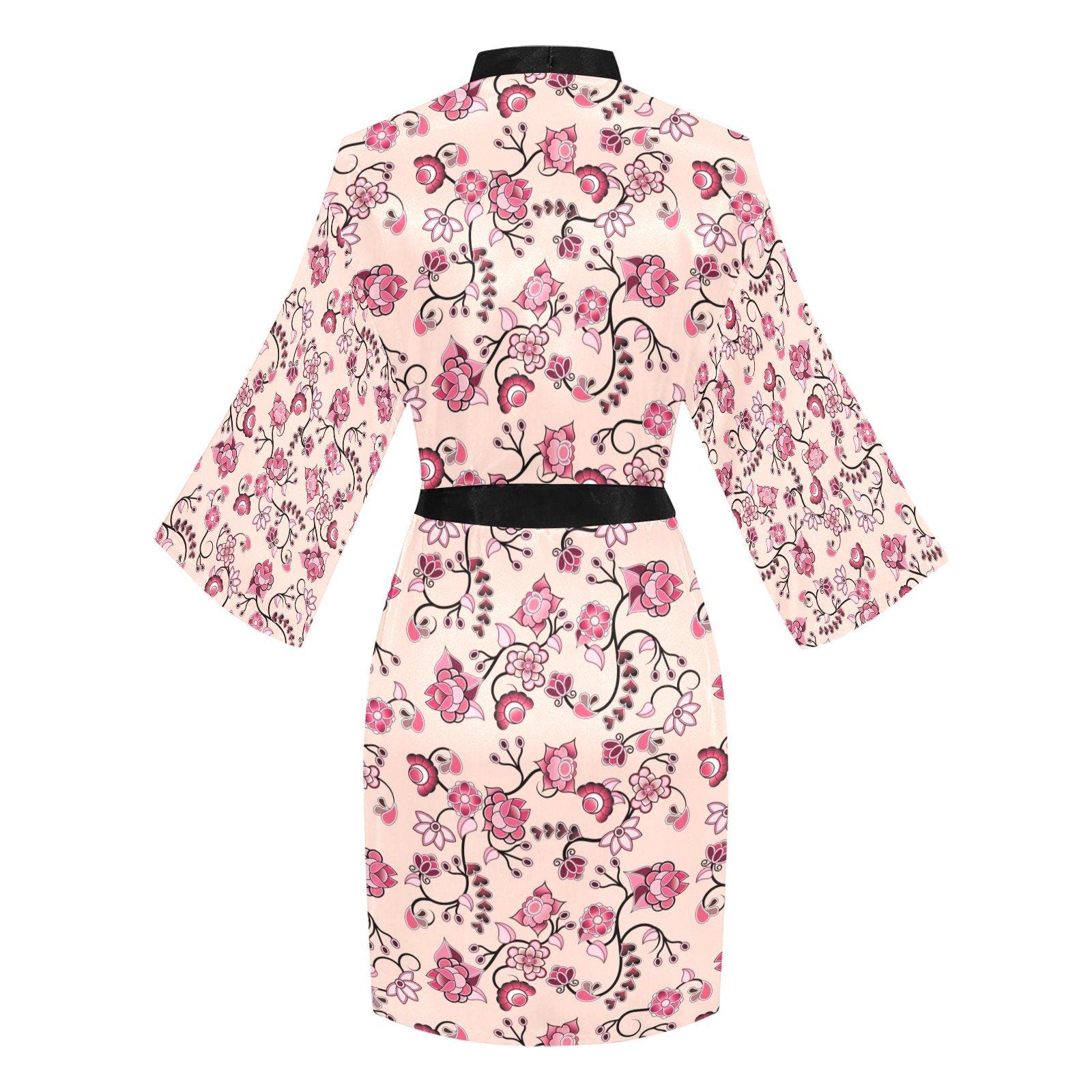 Floral Amour Long Sleeve Kimono Robe Long Sleeve Kimono Robe e-joyer 