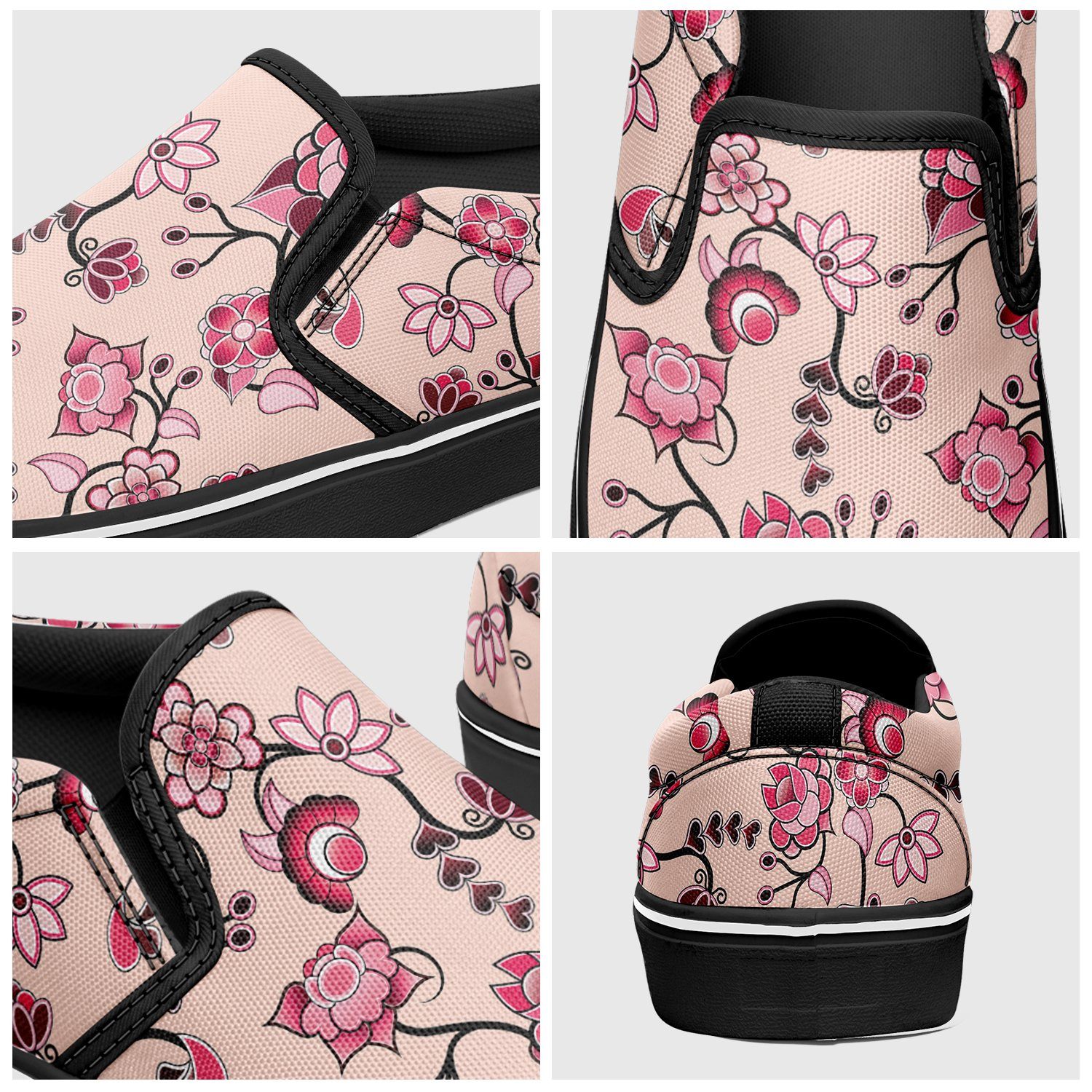 Floral Amour Otoyimm Canvas Slip On Shoes otoyimm Herman 