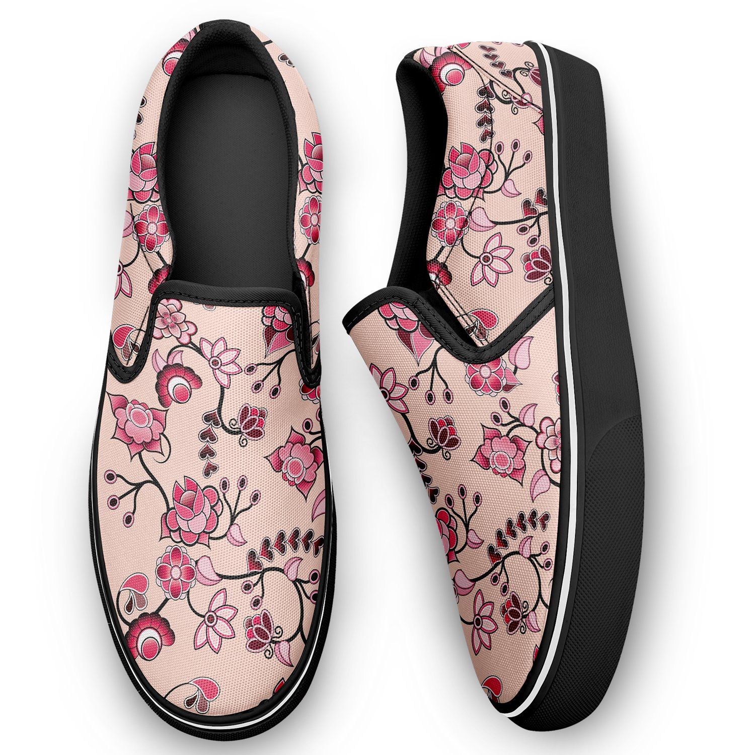 Floral Amour Otoyimm Canvas Slip On Shoes otoyimm Herman 